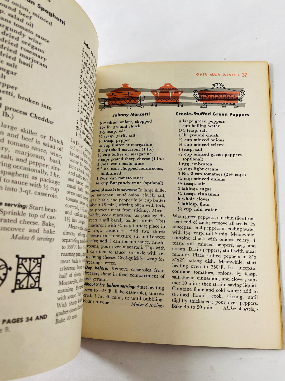 Hamburger & Hot dog Cook Book vintage Good Housekeeping cookbook pamphlet printed by circa 1958 Fine Meats. Carnivore gift retro