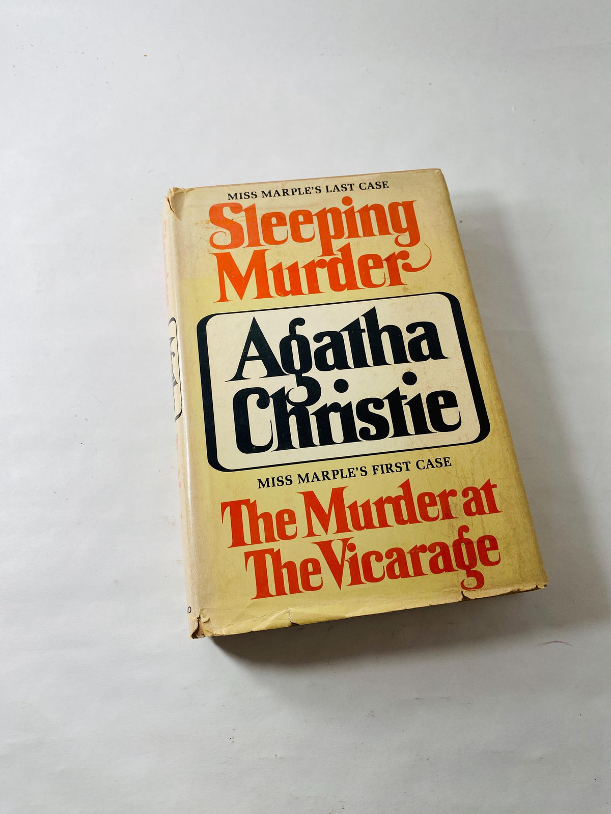 1958 Murder in the Vicarage vintage book by Agatha Christie Sleeping Murder