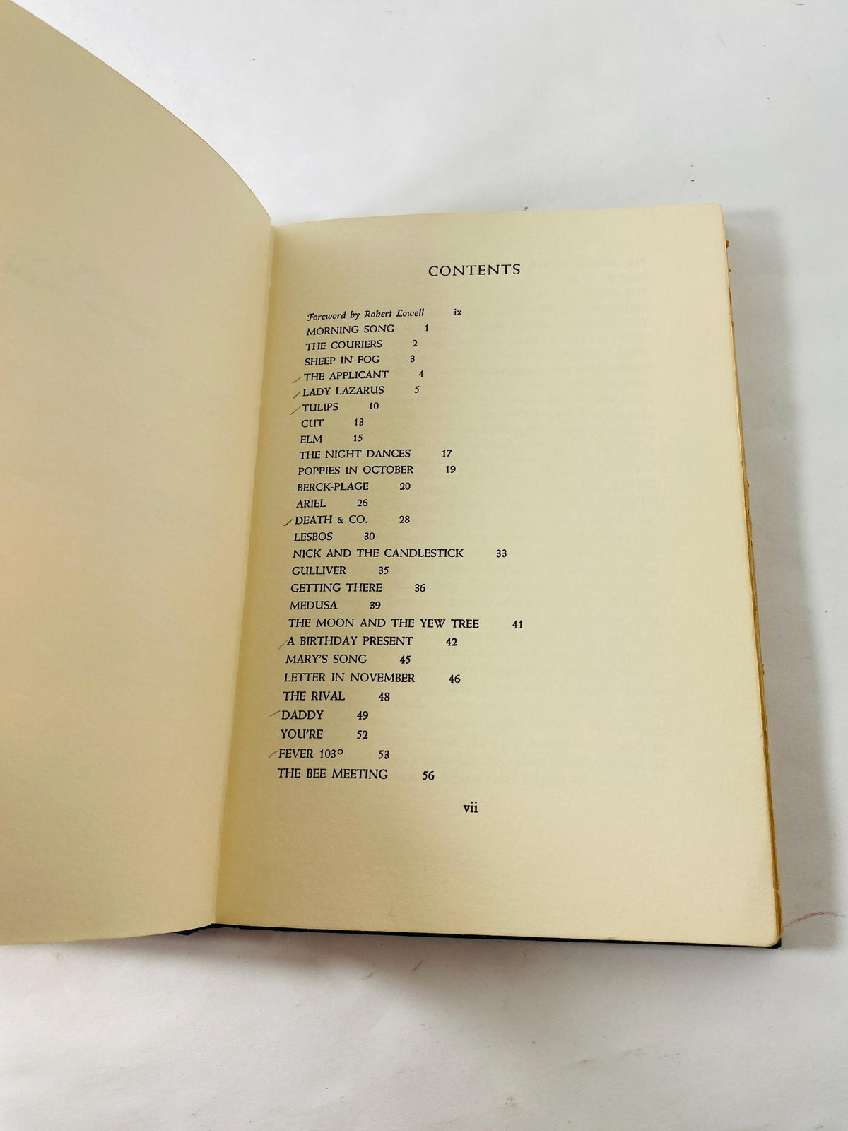 1966 Harper & Row EARLY US printing of Sylvia Plath’s historic posthumous masterpiece, Ariel. Poetry Christmas gift