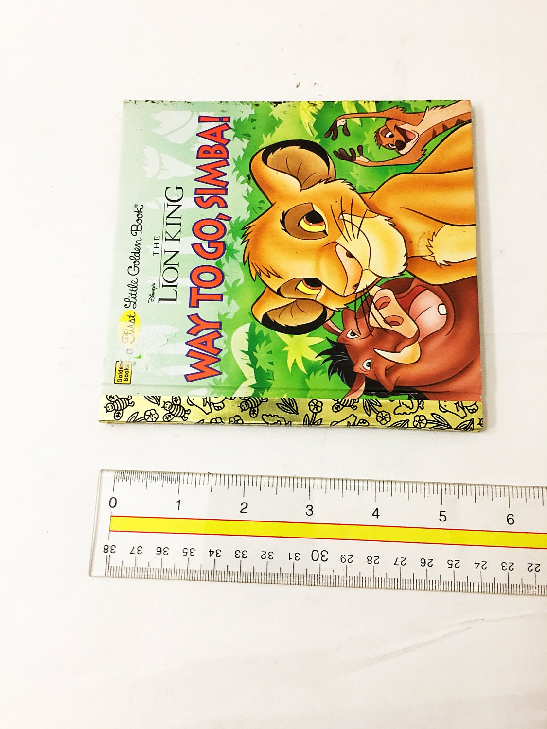 Disney's The Lion King. Way to go, Simba! A First Little Golden Book. Walt Disney. First Edition circa 1995.