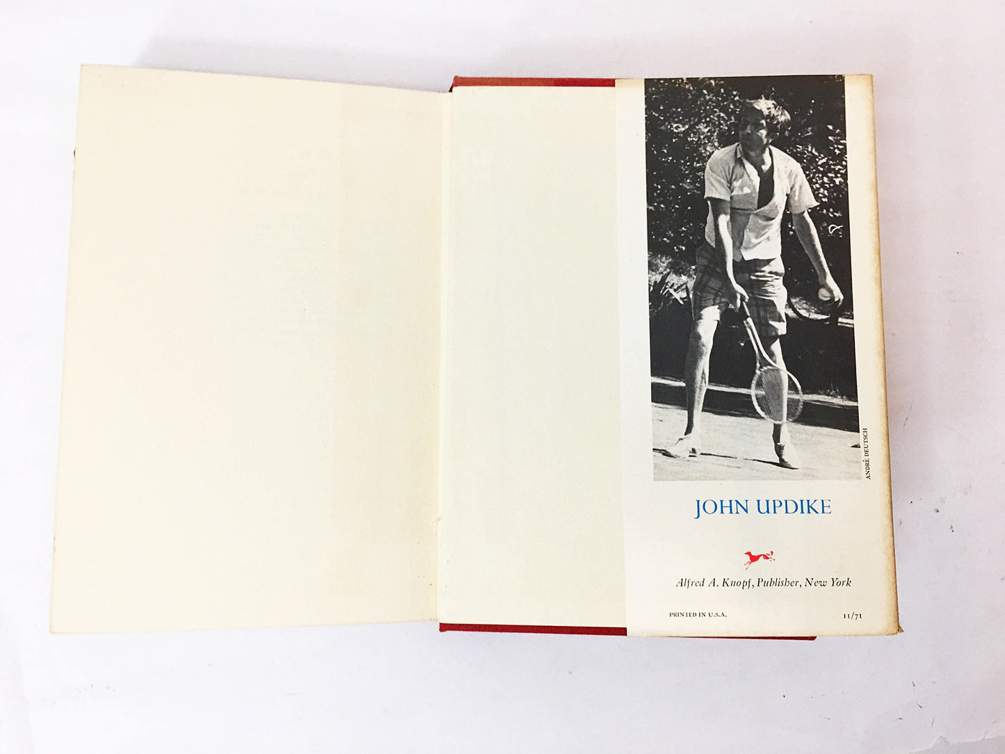 Rabbit Redux by John Updike. First Edition vintage book circa 1971. Spiritual quest of impulsive former athlete. Updike's Masterpiece. Gift
