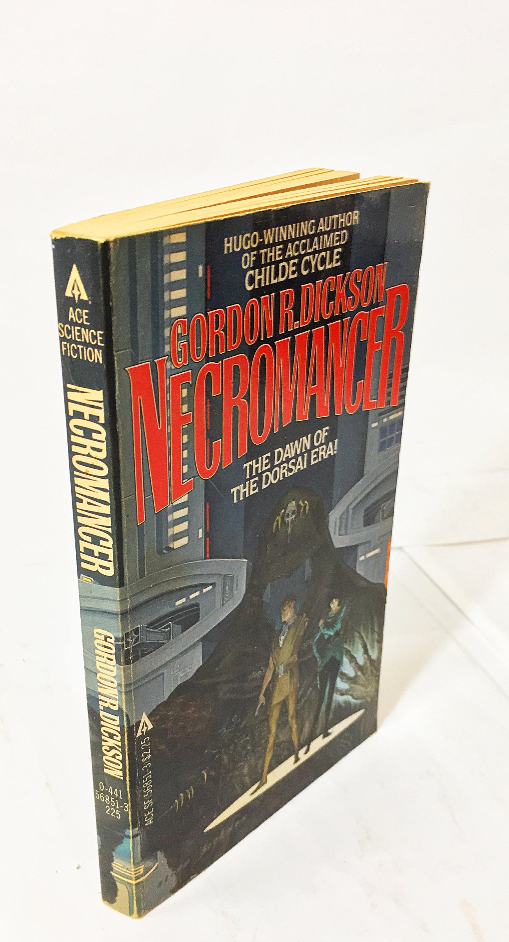 Necromancer Vintage paperback book by Gordon R Dickson circa 1981. Childe Cycle, No 1 Scifi. The Dawn of the Dorsai Era!