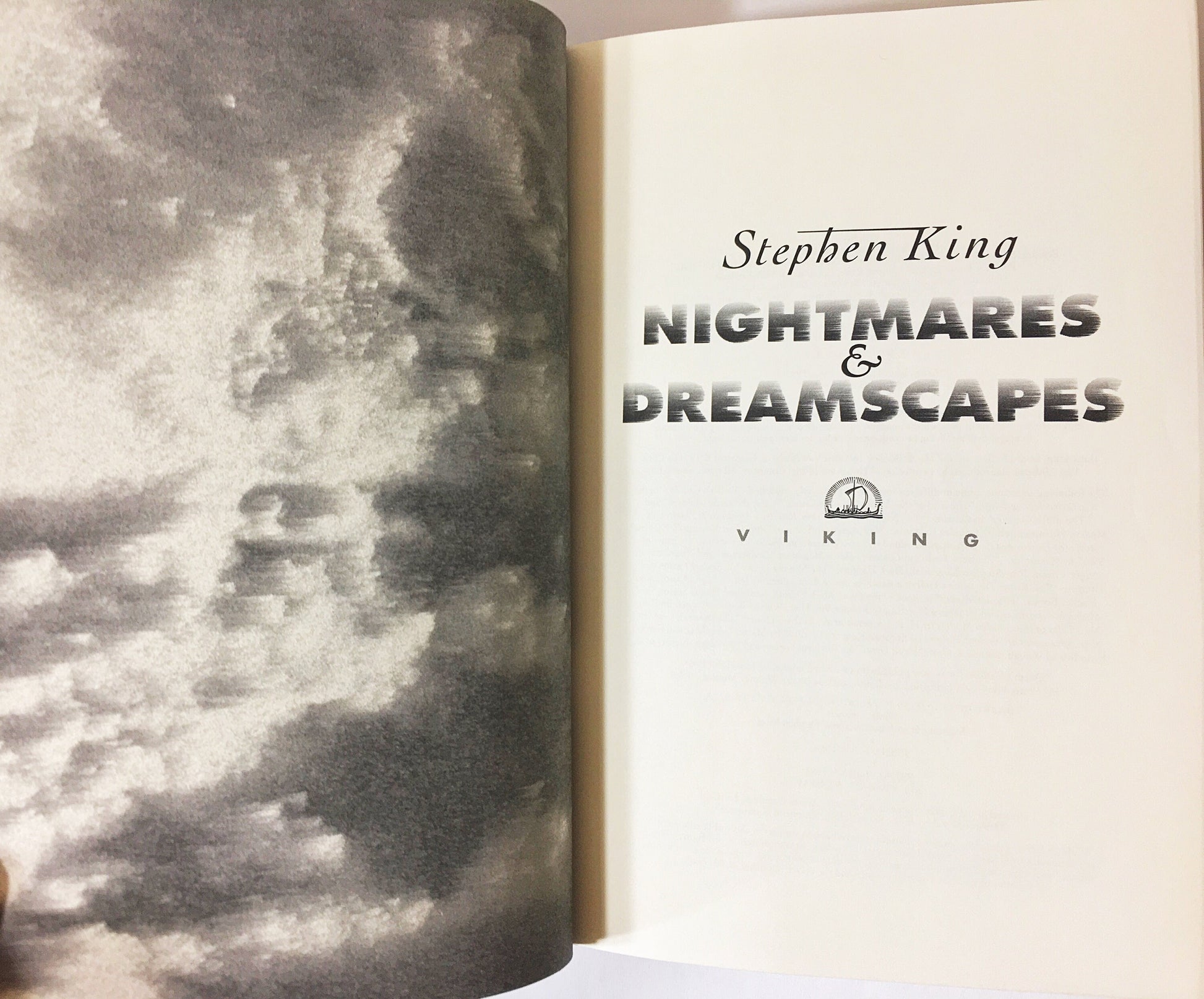 Nightmares & Dreamscapes by Steven King. FIRST EDITION vintage book circa 1993. Short story collection. Maintains all first edition points.