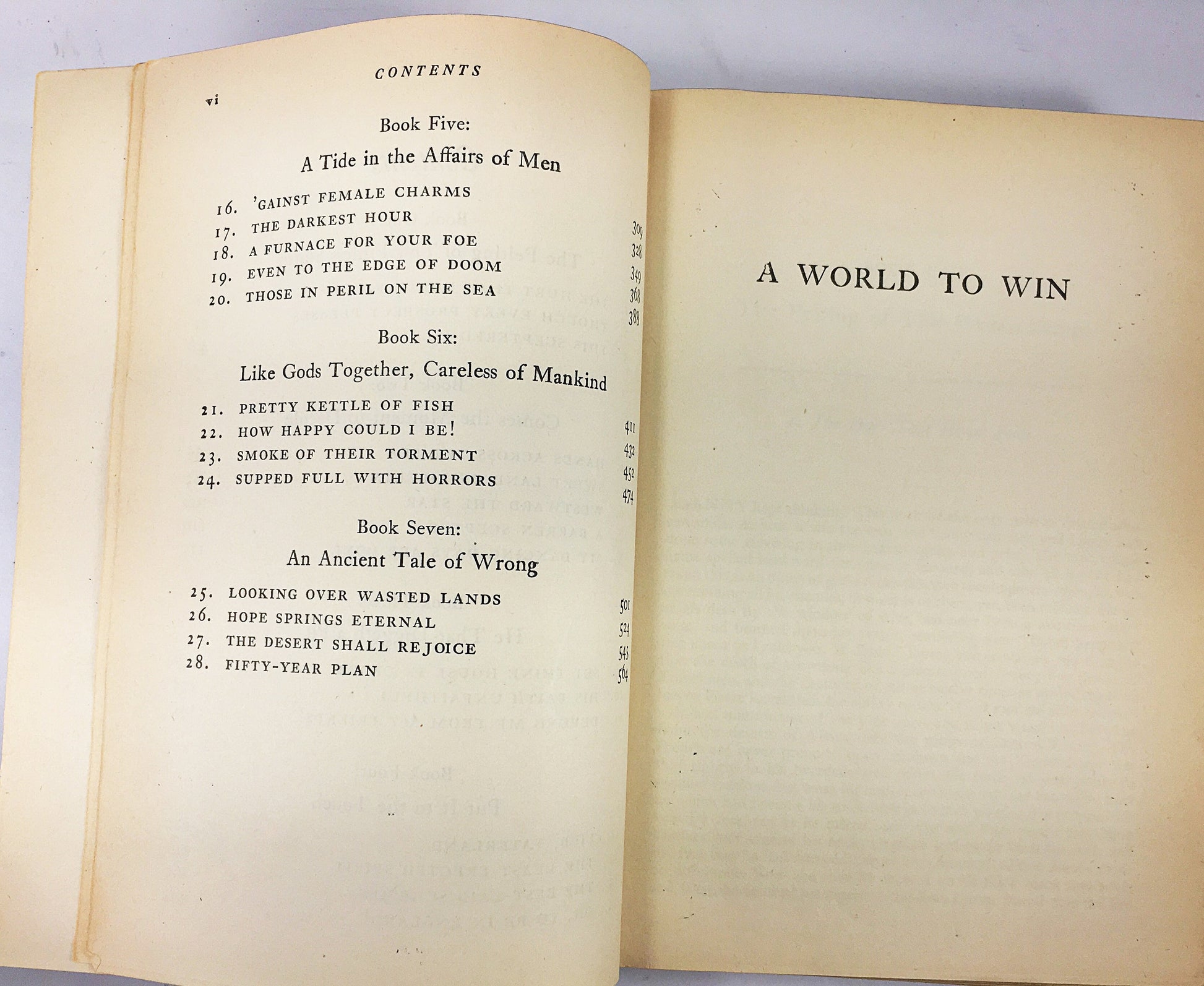 A World to Win by Upton Sinclair. FIRST EDITION vintage book circa 1946. Lanny Budd series. Pulitzer Prize winning author. Red book decor