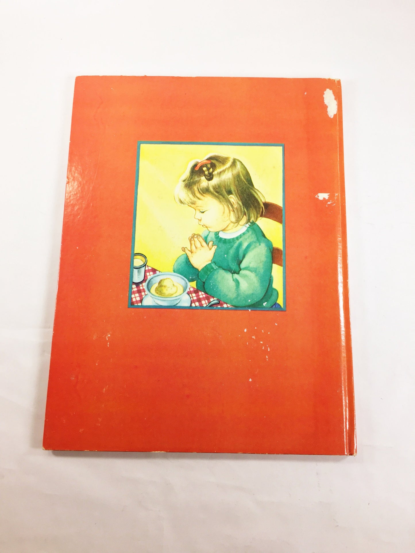 Prayers for Children. Giant Golden Book by Eloise Wilkin. Vintage children's book circa 1976. The Lord's Prayer. Christian Prayers.
