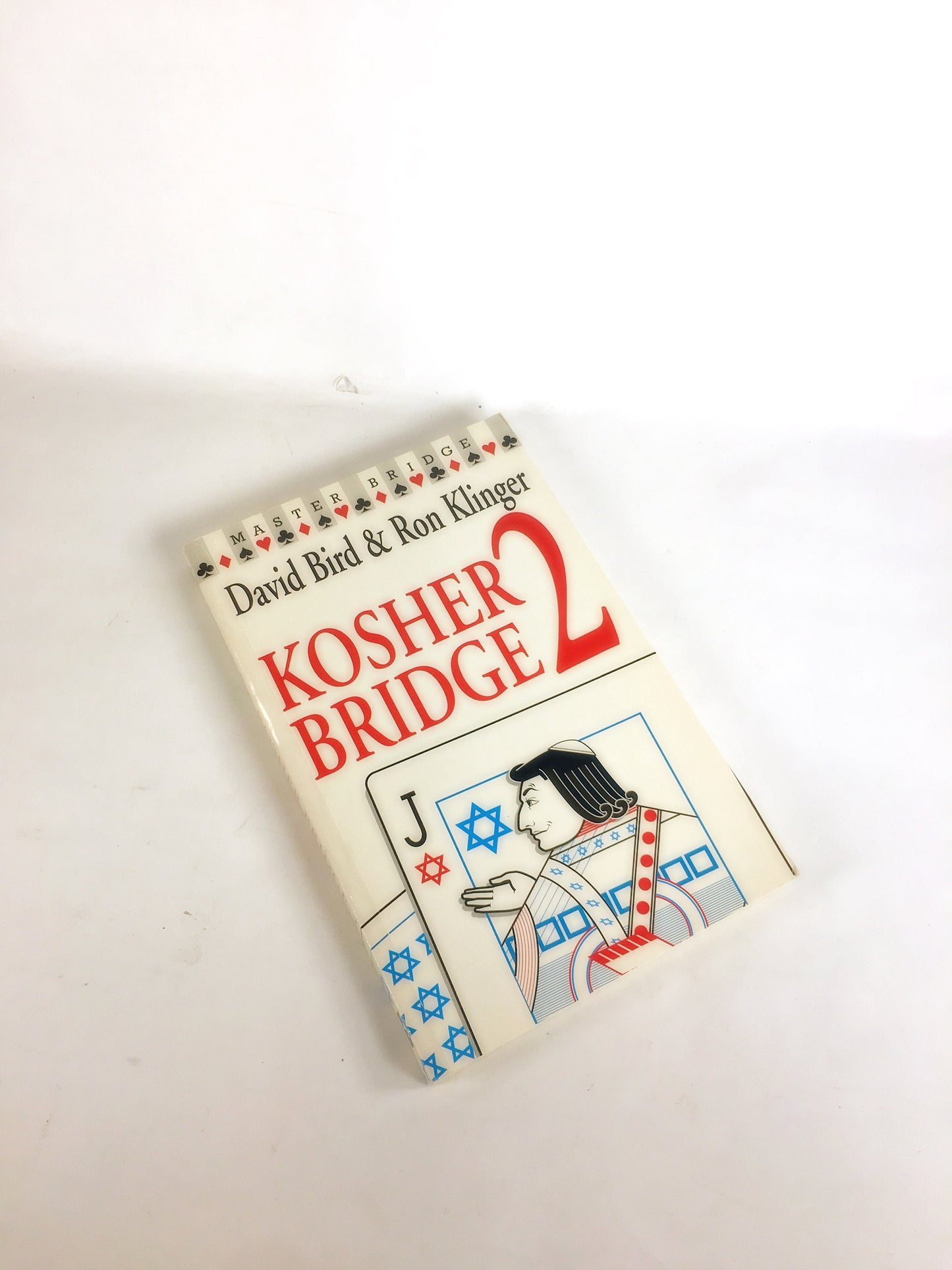 Kosher Bridge 2 by David Bird and Ron Klinger circa 1994. Vintage paperback book. Entertaining & instructive guide to improve your game.