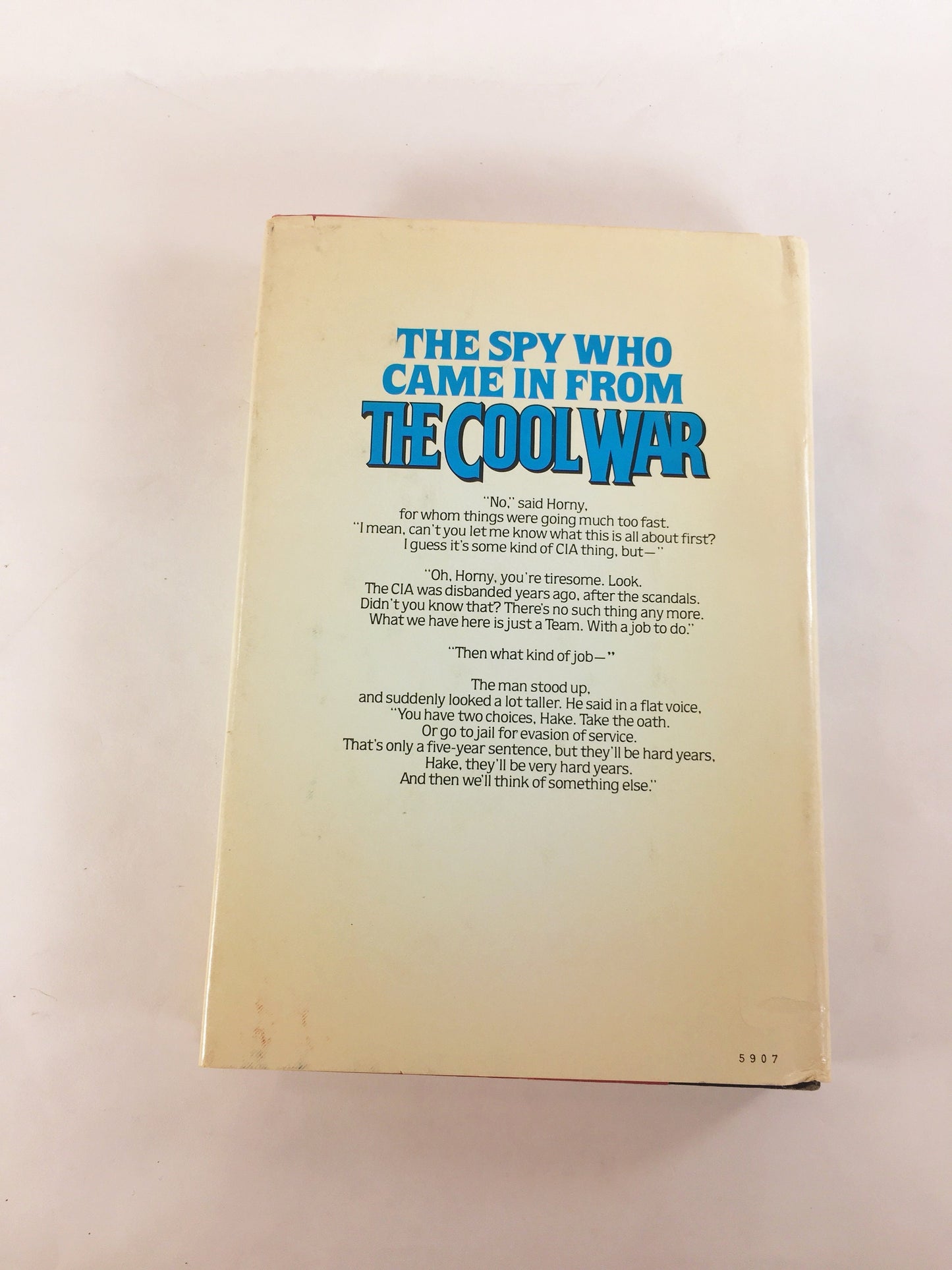 Cool War by Frederik Pohl circa 1981. Vintage science fiction book about spies between rival nations. Gripping story of intrigue & suspense