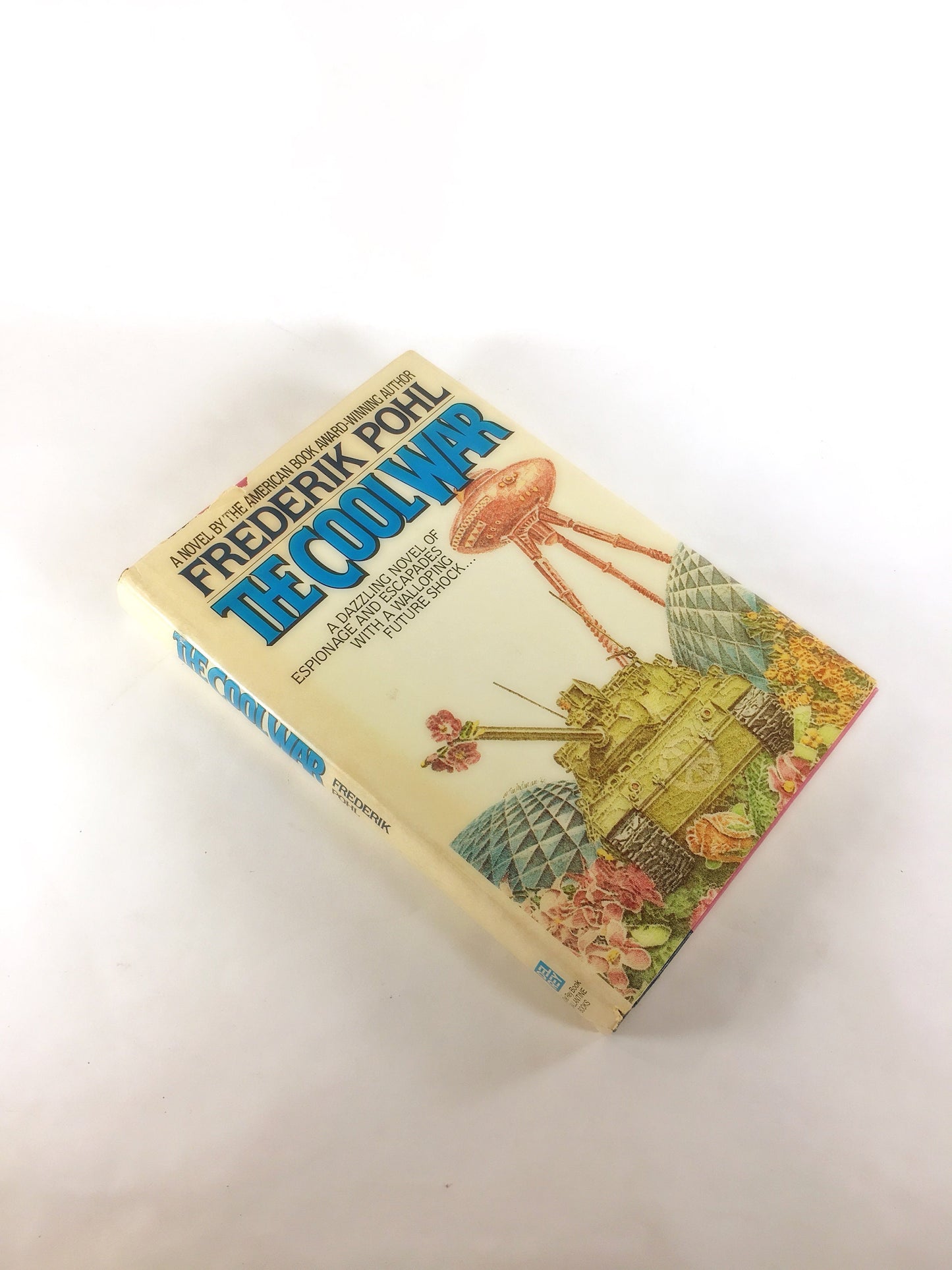 Cool War by Frederik Pohl circa 1981. Vintage science fiction book about spies between rival nations. Gripping story of intrigue & suspense