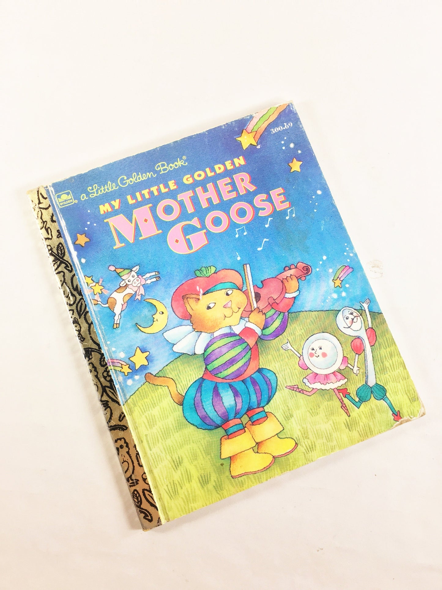 My Little Golden Mother Goose. FIRST EDITION vintage children's book circa 1994. Little Golden Book. Easter Valentine gift nursery decor