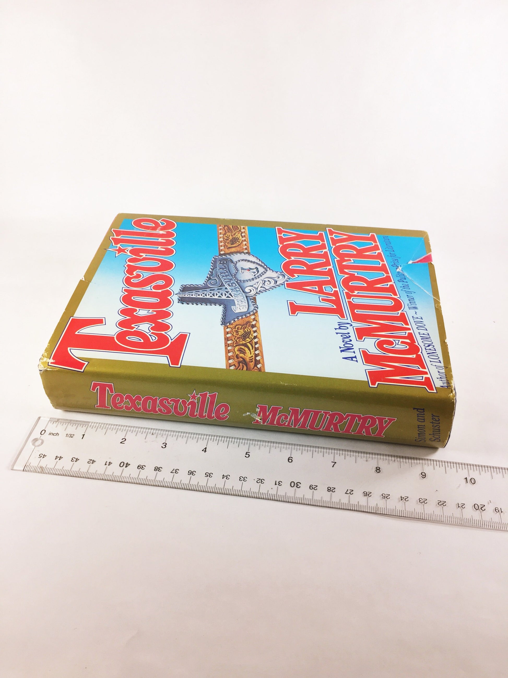Texasville by Larry McMurtry Vintage FIRST EDITION book circa 1987. Lonesome Dove saga. Pulitzer Prize Western The Last Picture Show