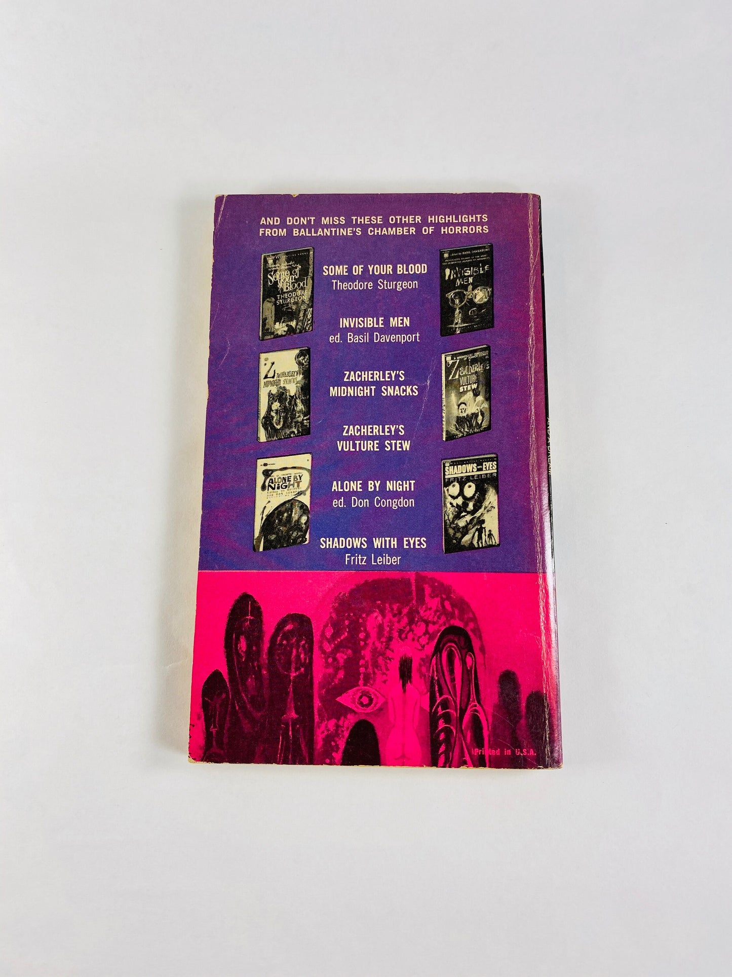 1958 Nine Horrors and a Dream Joseph Payne Brennan. Vintage paperback book acclaimed by Stephen King as master of the unashamed horror tale