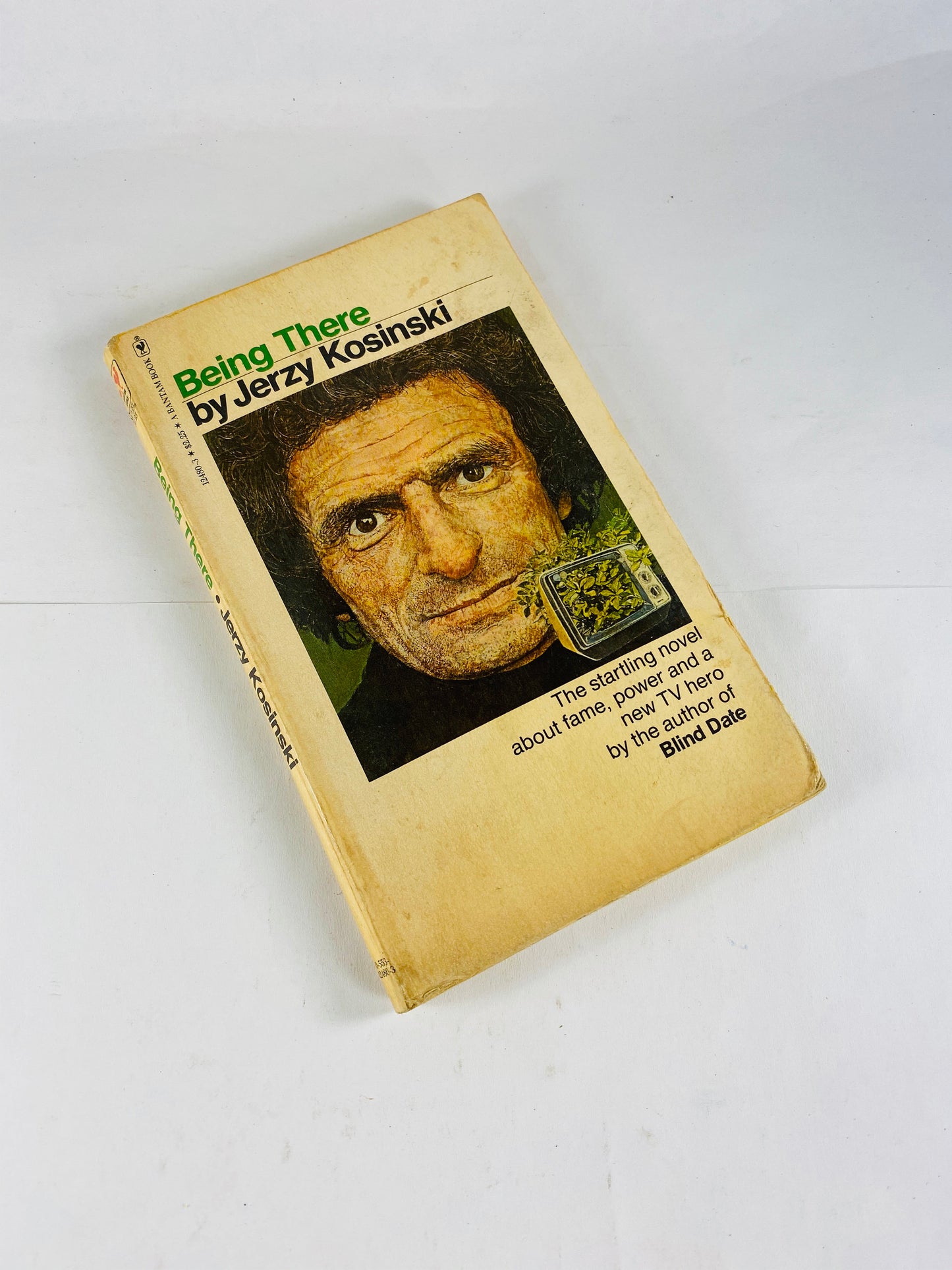 1978 Being There by Jerzy Kosinski Vintage paperback book Sexual novel about terror killing, fear and politics