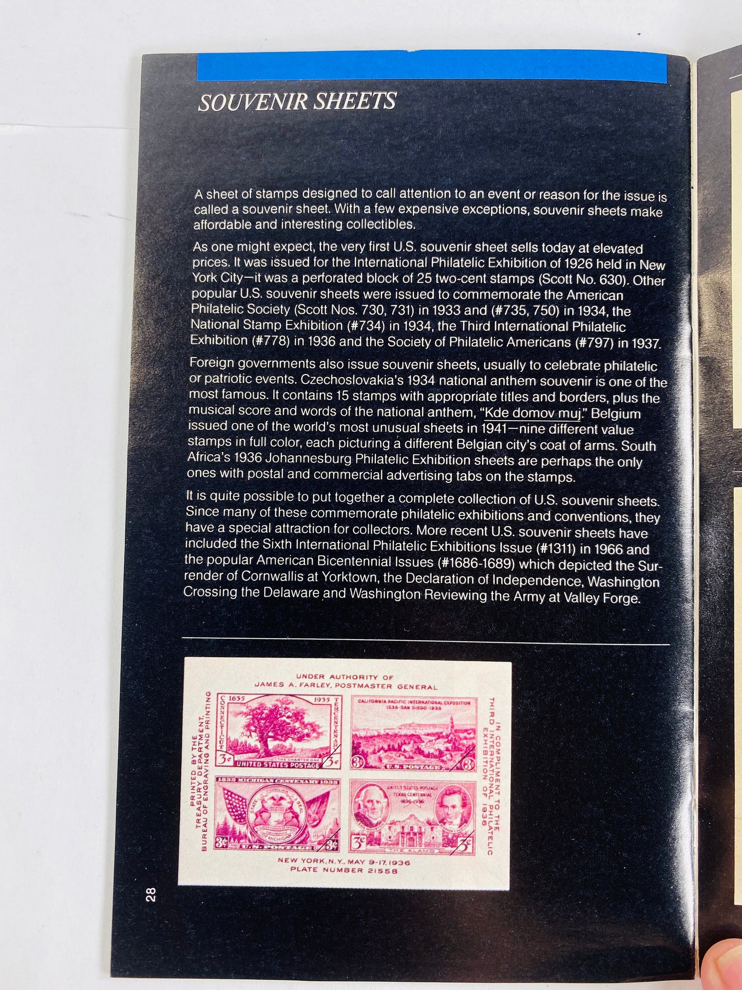 US Postal Service Postage Stamp Introduction to Stamp Collecting. Vintage booklet Post Office circa 1983. Philatelic Gift Collector. Gift