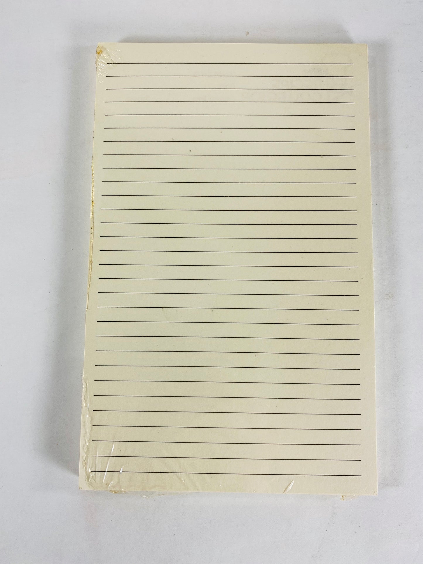 Vintage Recipe Collector notepad Recipe cards, lined front and back. Retro kitchen cookbook notepad still sealed in original package! 8x5