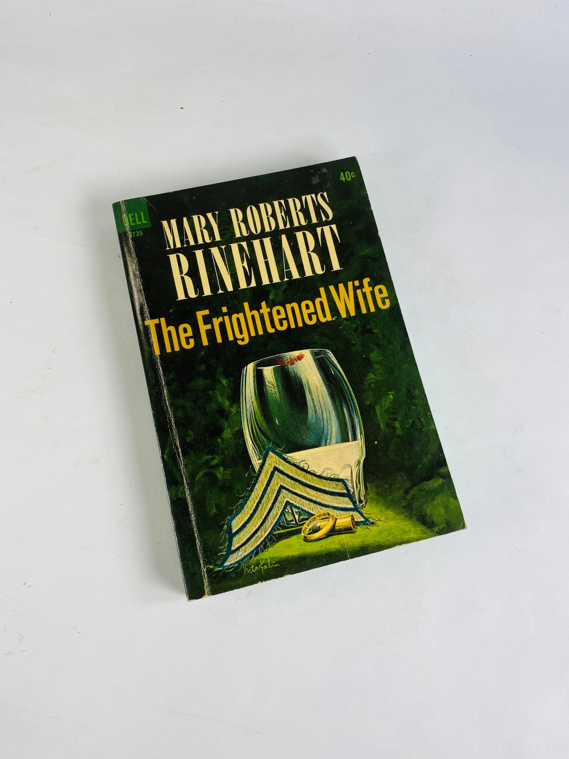 1960s 1970s Mary Roberts Rinehart vintage EARLY paperback books. Alibi Isabel Haunted Lady Man Lower Ten Window White Cat Frightened Wife