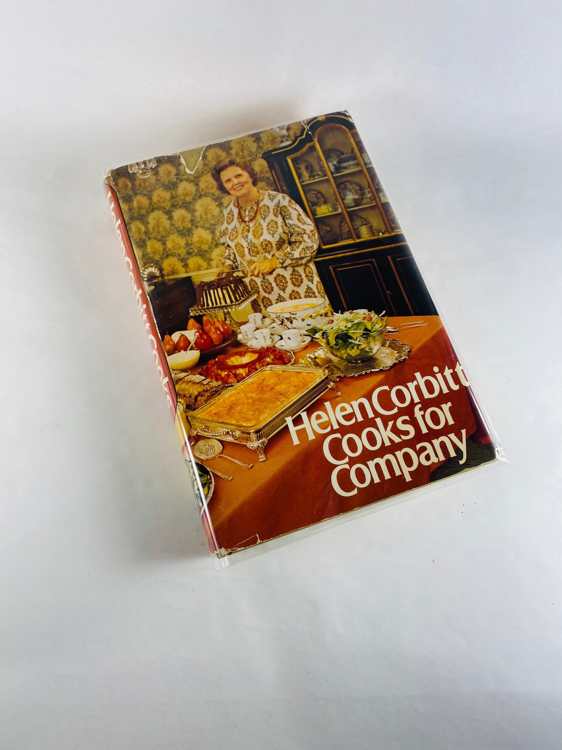 SIGNED Helen Corbitt Cooks for Company Cookbook FIRST edition Vintage book circa 1974. Mid-century cookbook Iconic Cook Book Neiman-Marcus