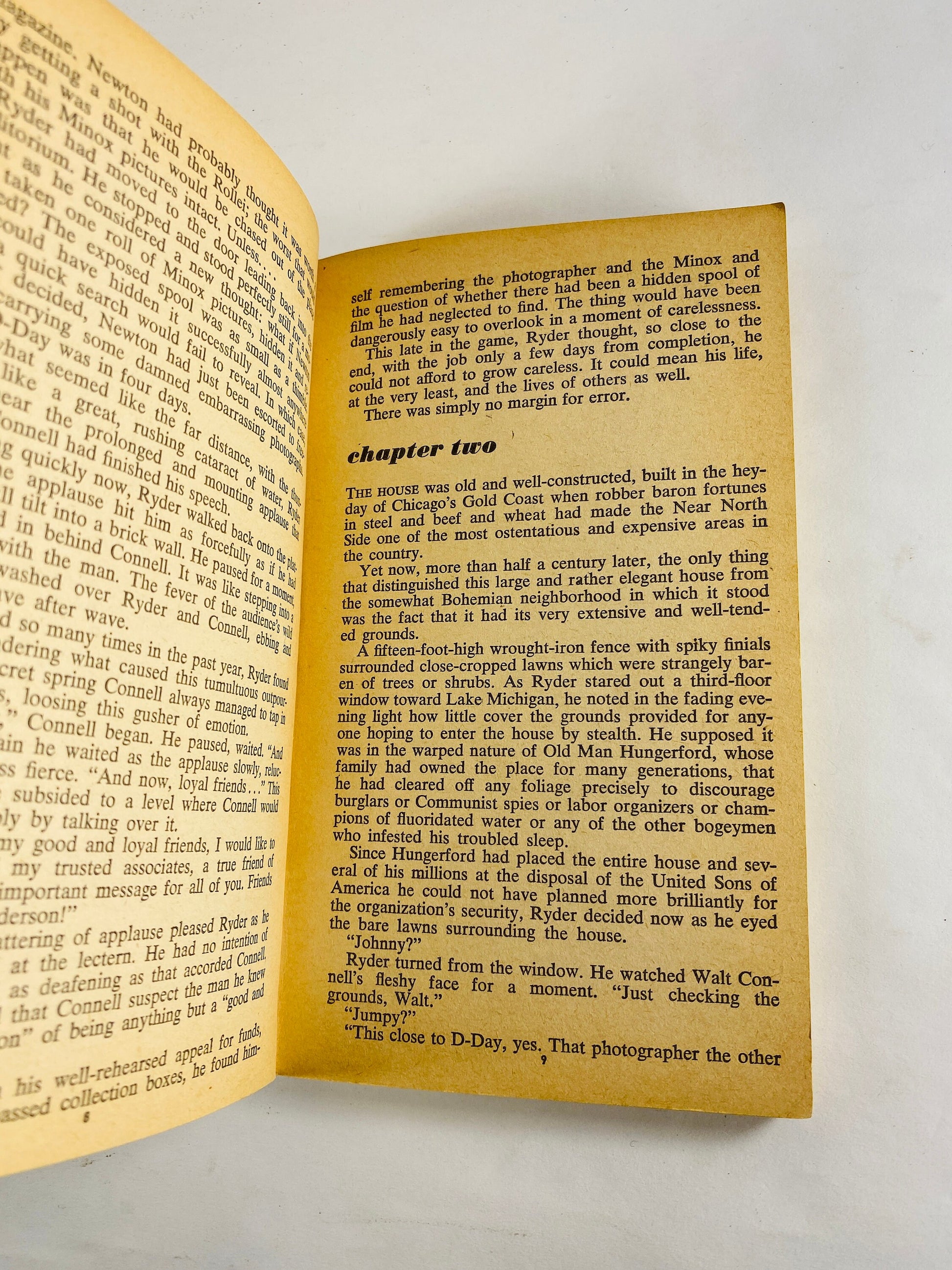 K by Leslie Waller vintage paperback book circa 1963 about ridding the world of a monstrous evil.
