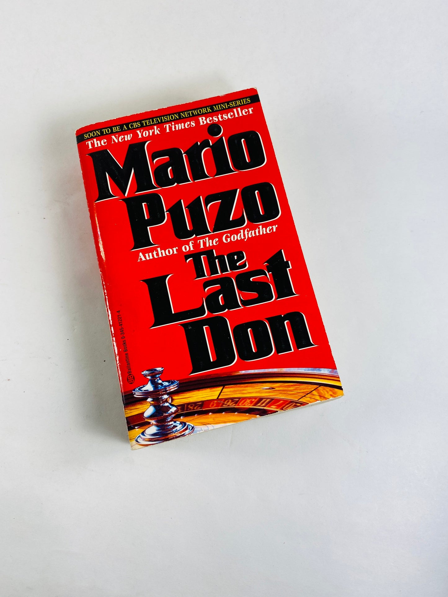 The Last Don, Godfather series by Mario Puzo. Vintage paperback book Don Corleone, mafia, crime. Collectible book gift