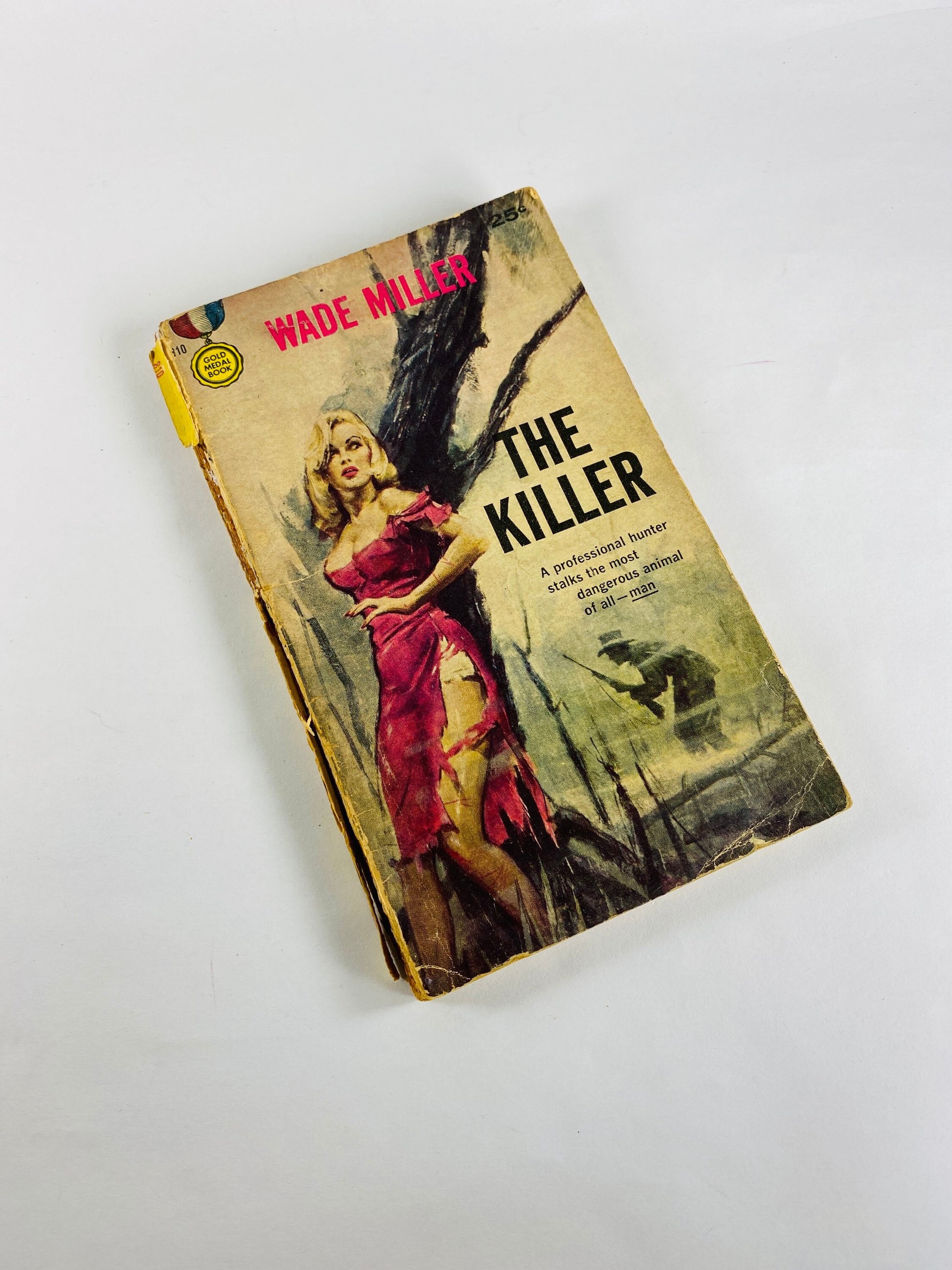 Vintage Wade Miller paperback book 1950s- 1960s erotica smut murder mystery crime fiction pulp