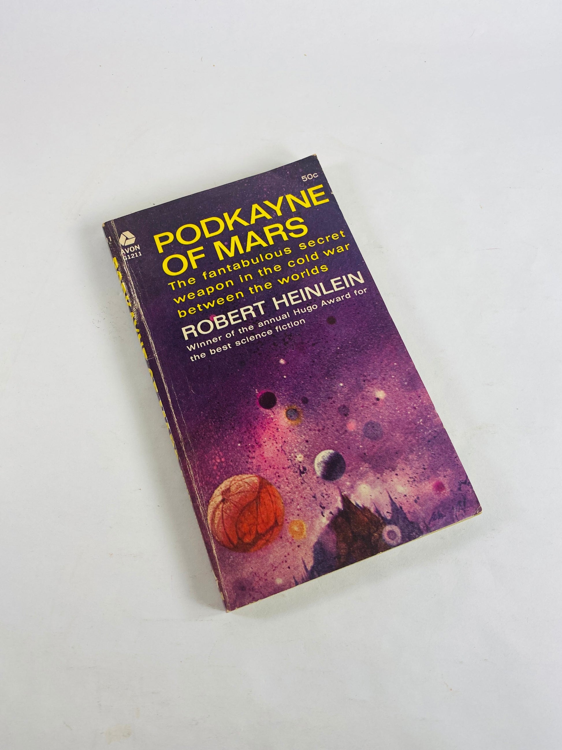 1952 Robert Heinlein author of Starship Troopers Vintage paperback book Starman Jones Door into Summer Podkayne of Mars Puppet Masters