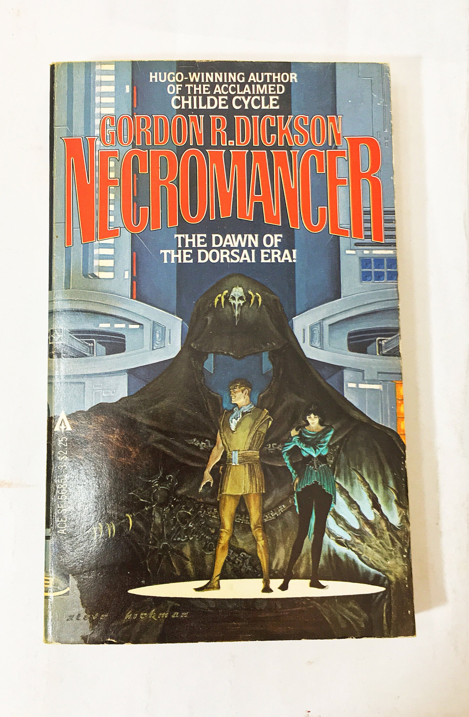 Necromancer Vintage paperback book by Gordon R Dickson circa 1981. Childe Cycle, No 1 Scifi. The Dawn of the Dorsai Era!