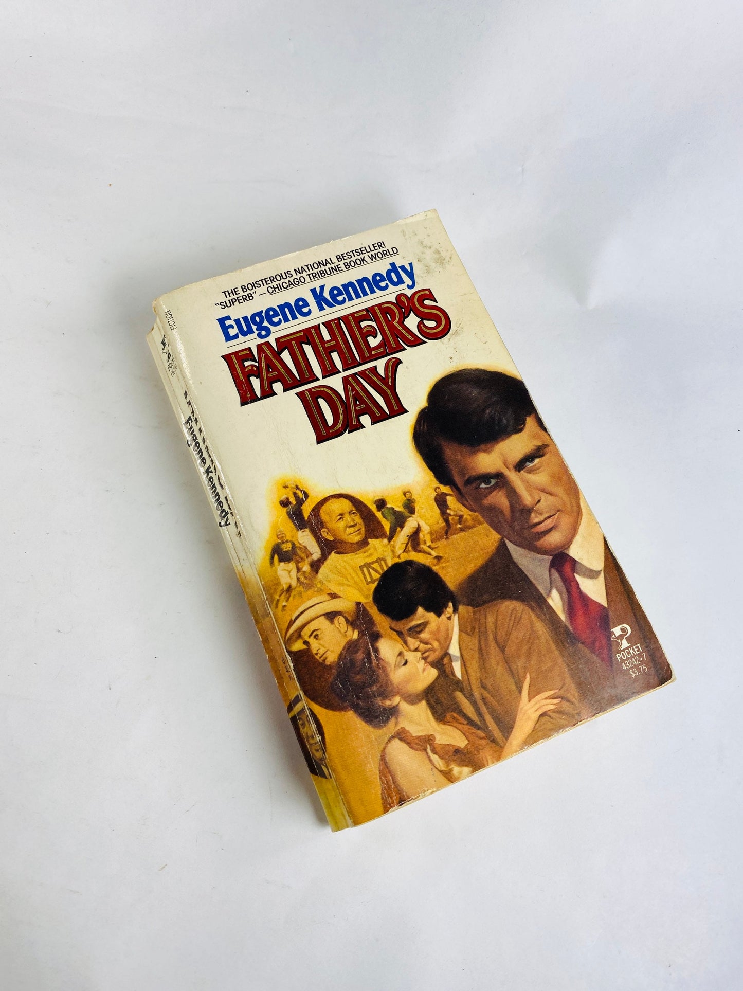 Eugene Kennedy Father’s Day Early PRINTING vintage paperback book by former professor and Catholic priest about crime in Chicago.