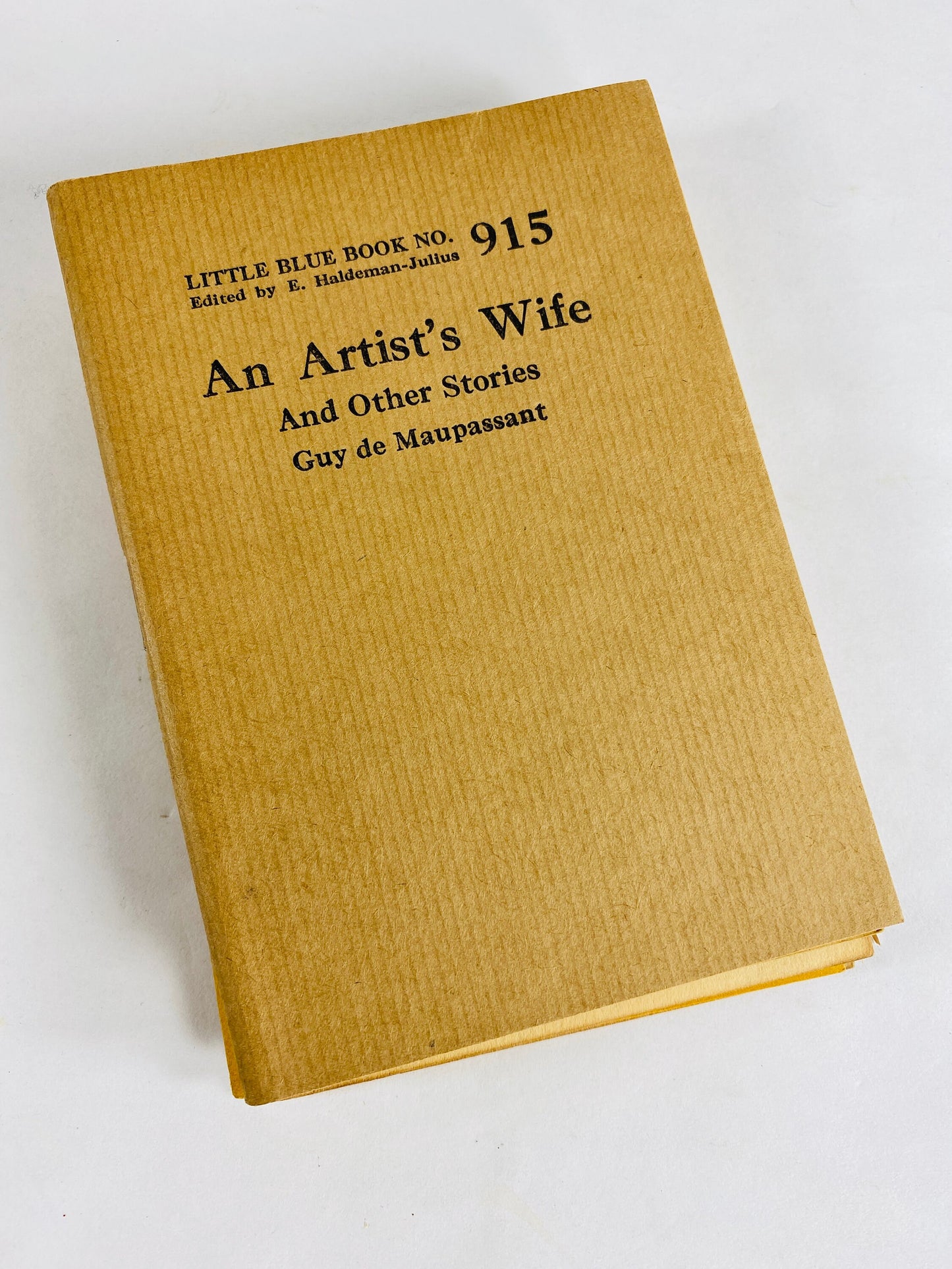 1920's Little Blue Booklets Elements of Wood Working, Piece of String, Crime at Red Inn, Gambler Crooked Tricks, Artist Wife Haldeman-Julius