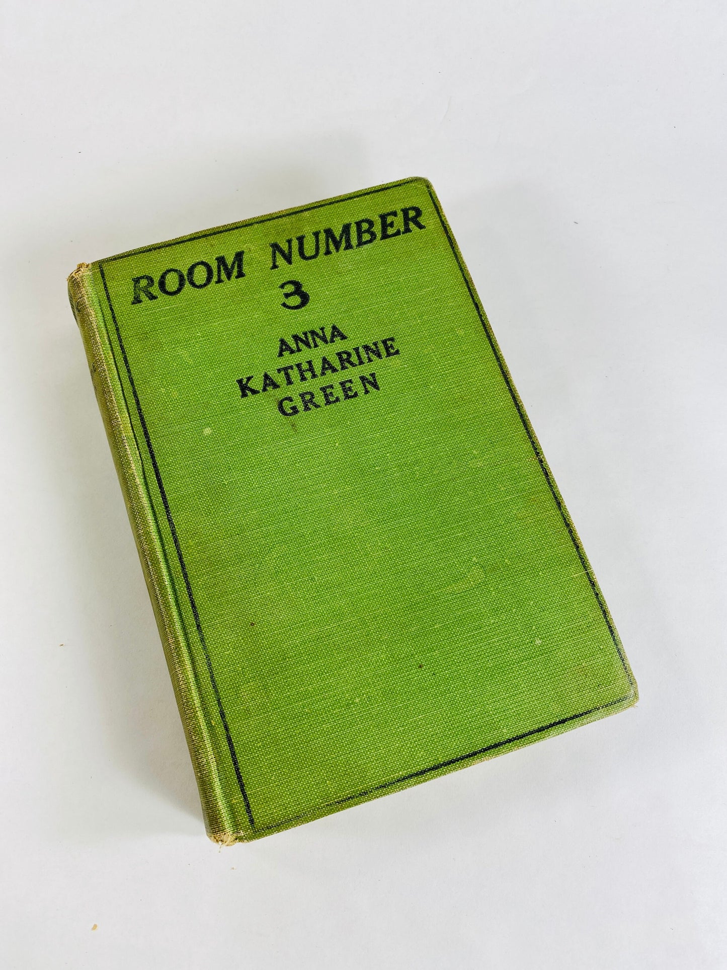 1913 Room Number 3 Anna Katharine Green vintage FIRST EDITION murder mystery book featuring compilation of short stories