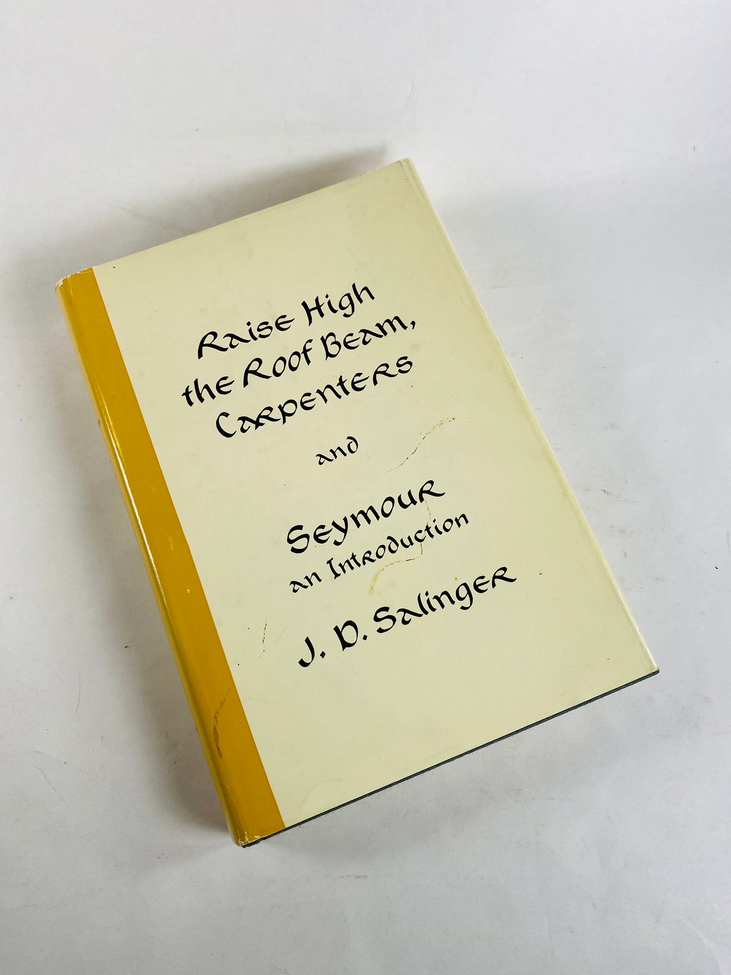 1959 Raise High the Roof Beam, Carpenters and Seymour FIRST EDITION Vintage book by JD Salinger with dust jacket circa 1959.