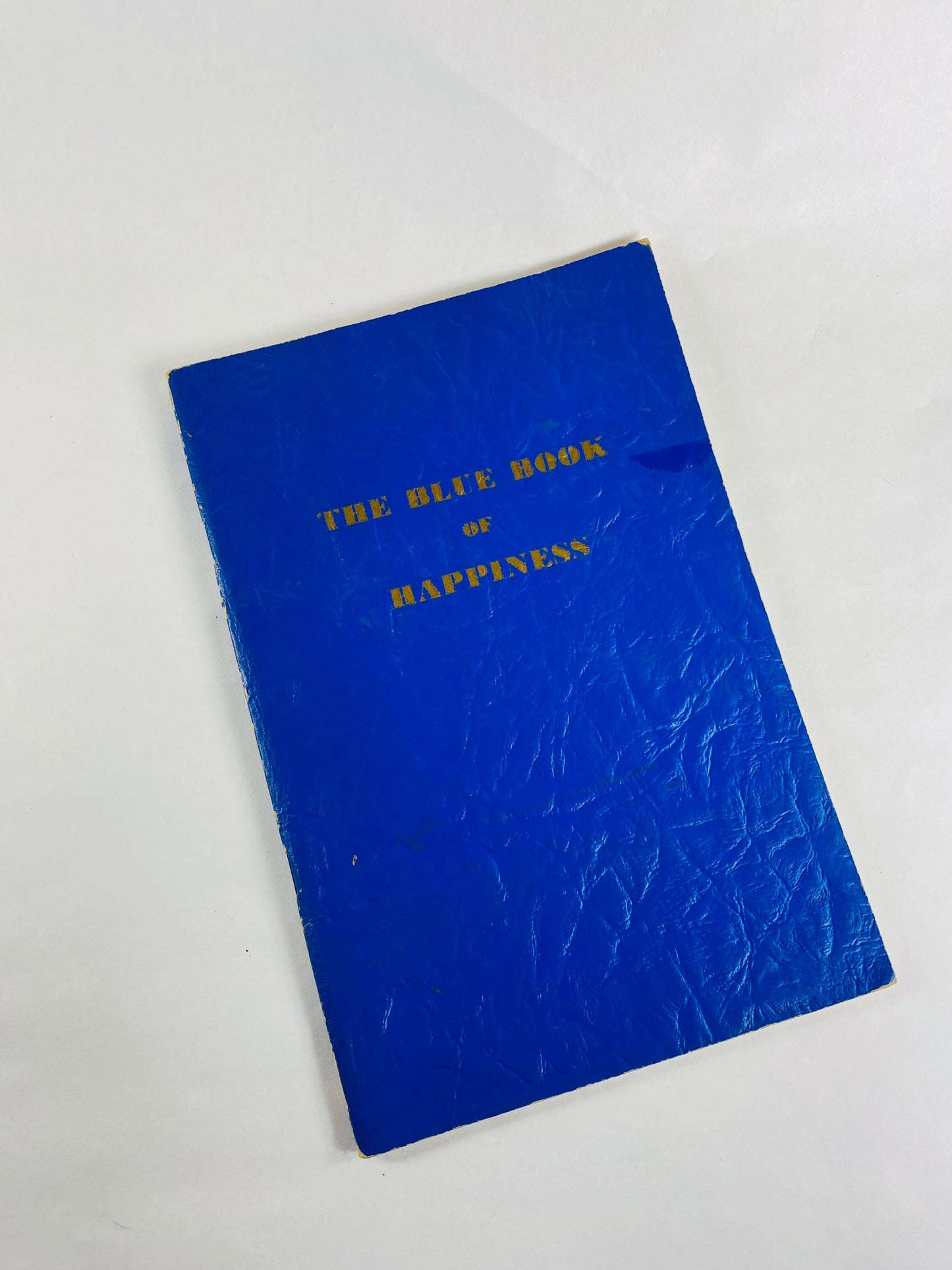 1951 Blue Book of Happiness FIRST EDITION Spiritual Guidance by Father John Doe Ralph Pfau Alcoholics Anonymous AA collector vintage gift