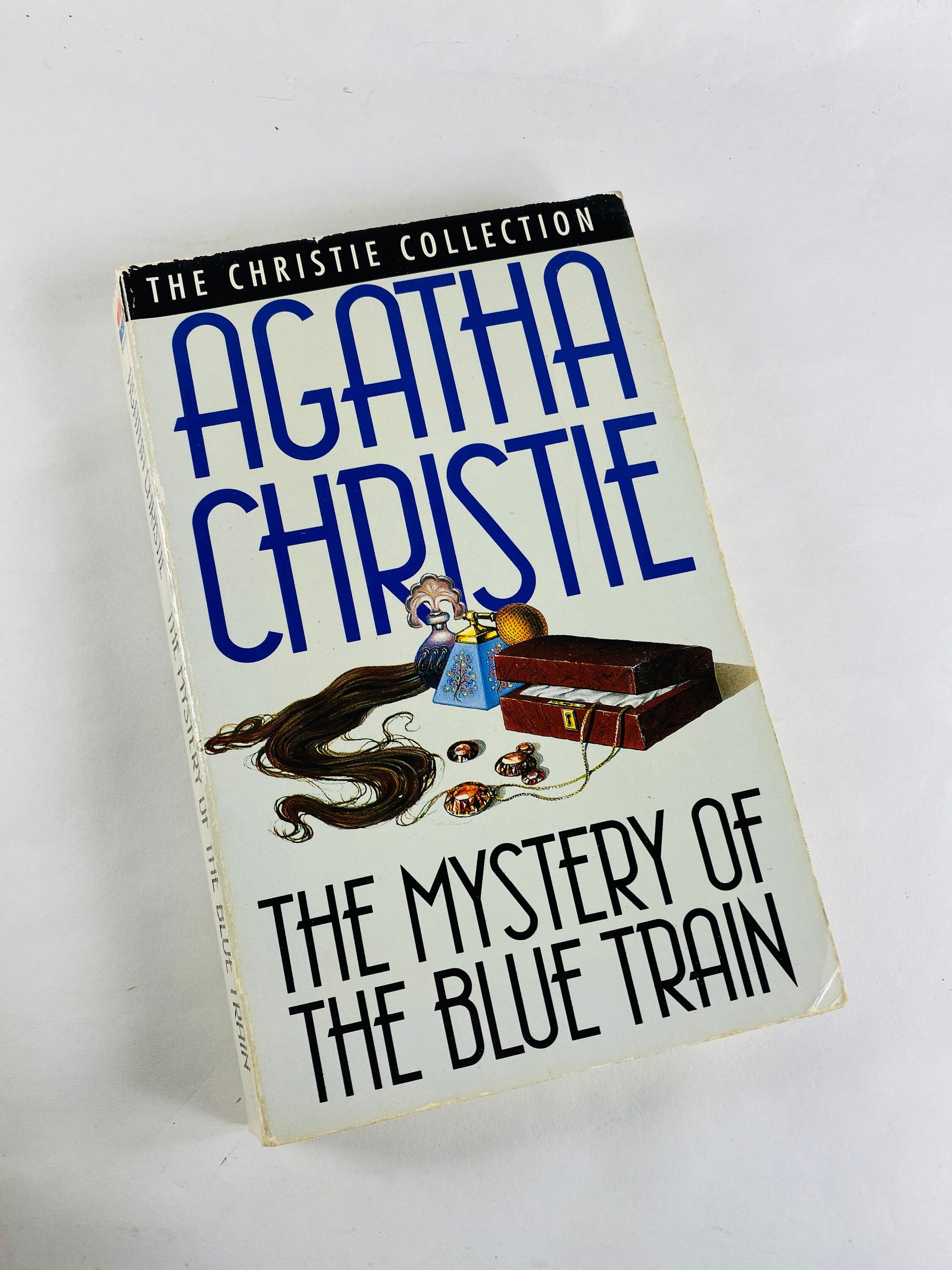 1960s 1970s Agatha Christie vintage EARLY paperback books Appointment Death Curtain Blue Train Sad Cypress Witness Prosecution Murder