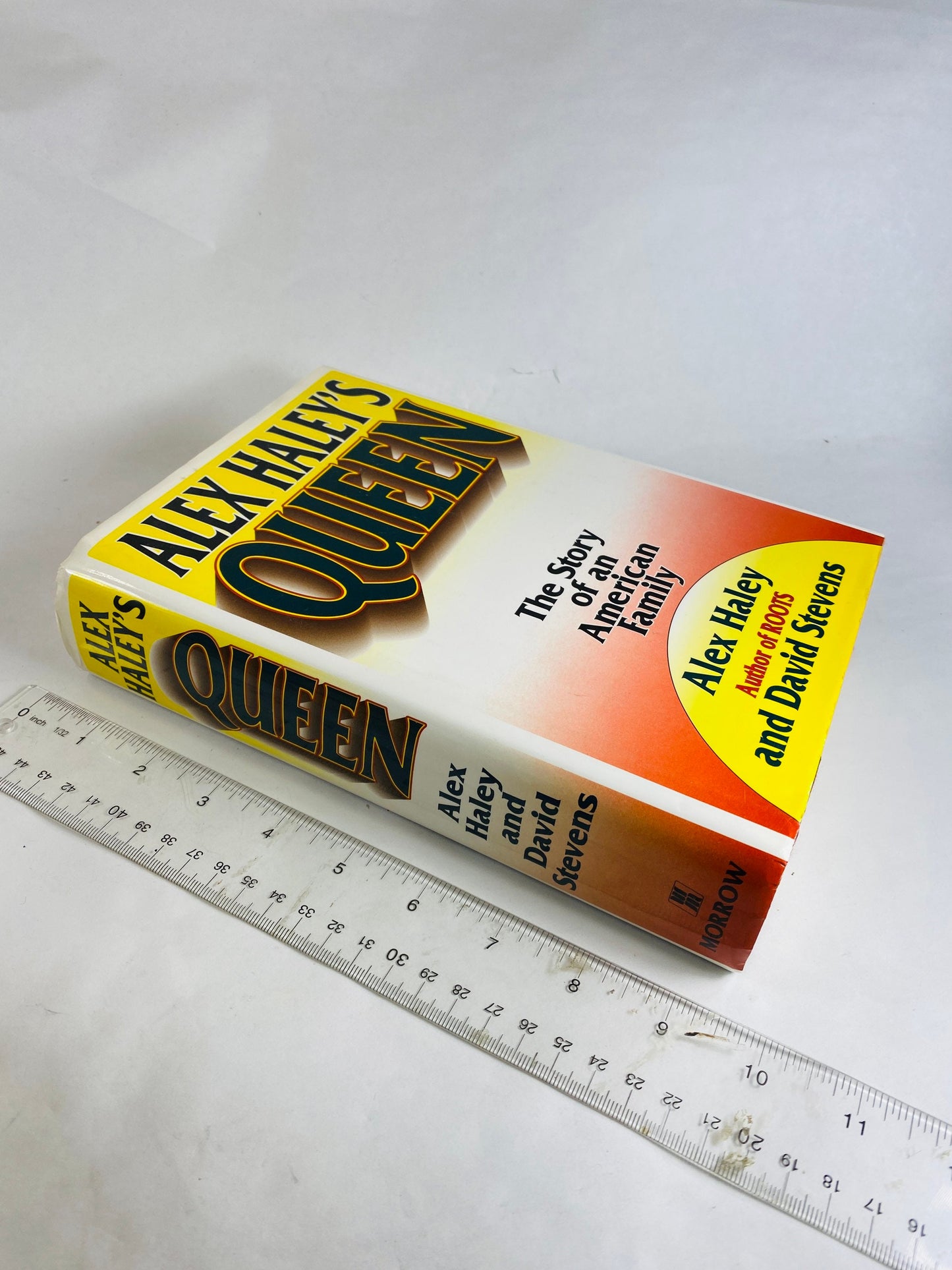 Queen Vintage book by Alex Haley, author of RootsCollectible piece of important literature with dust jacket circa 1992.