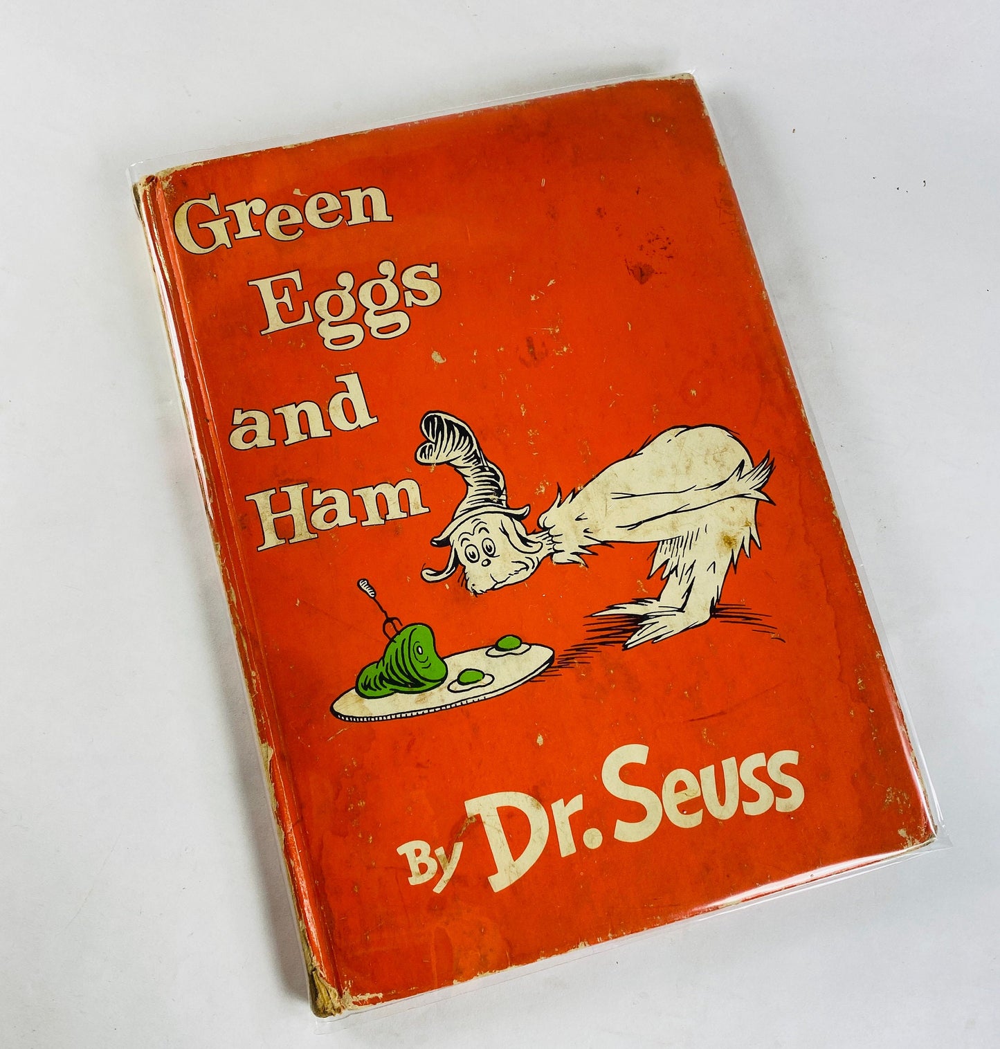 1960 Green Eggs and Ham by Dr Seuss vintage FIRST EDITION without dust jacket collectible children's book rare. Poor Condition