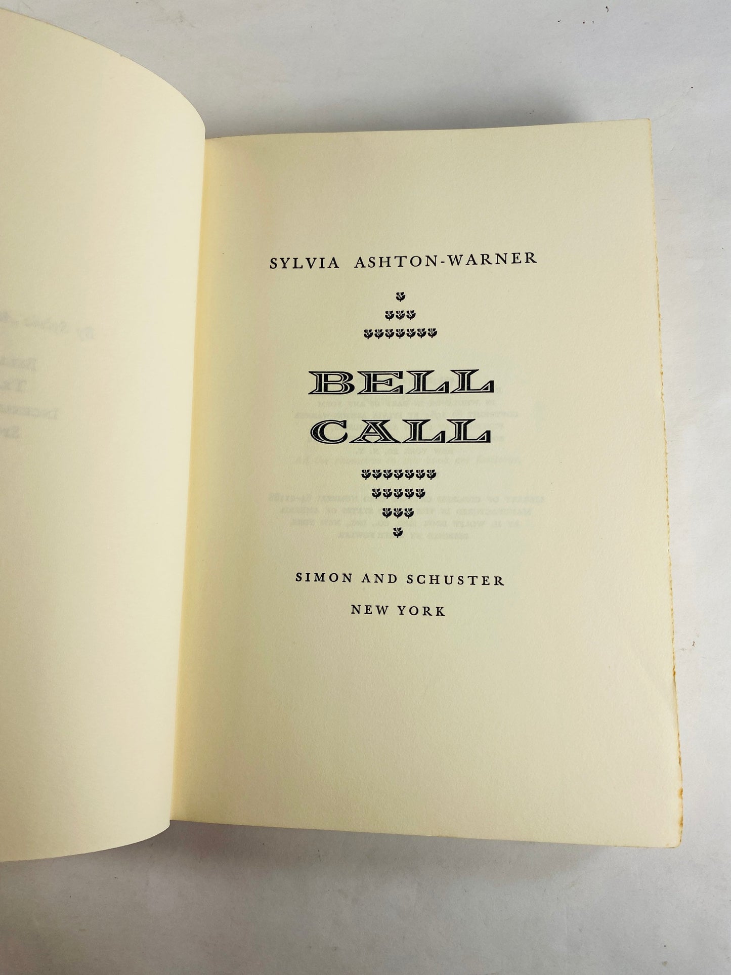 Bell Call vintage book by Sylvia Ashton Warner about a genius mother choosing to homeschool their child committed to freedom. FIRST EDITION