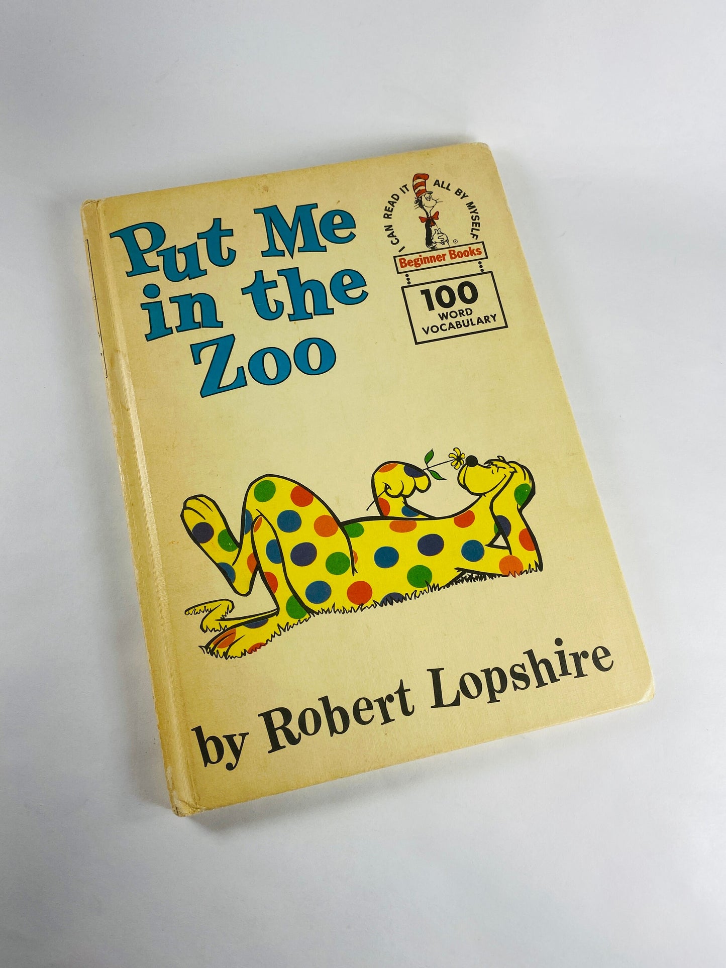 Put Me in the Zoo by Robert Lopshire vintage book by Dr Seuss circa 1960 Beginner Reader Book Club Edition