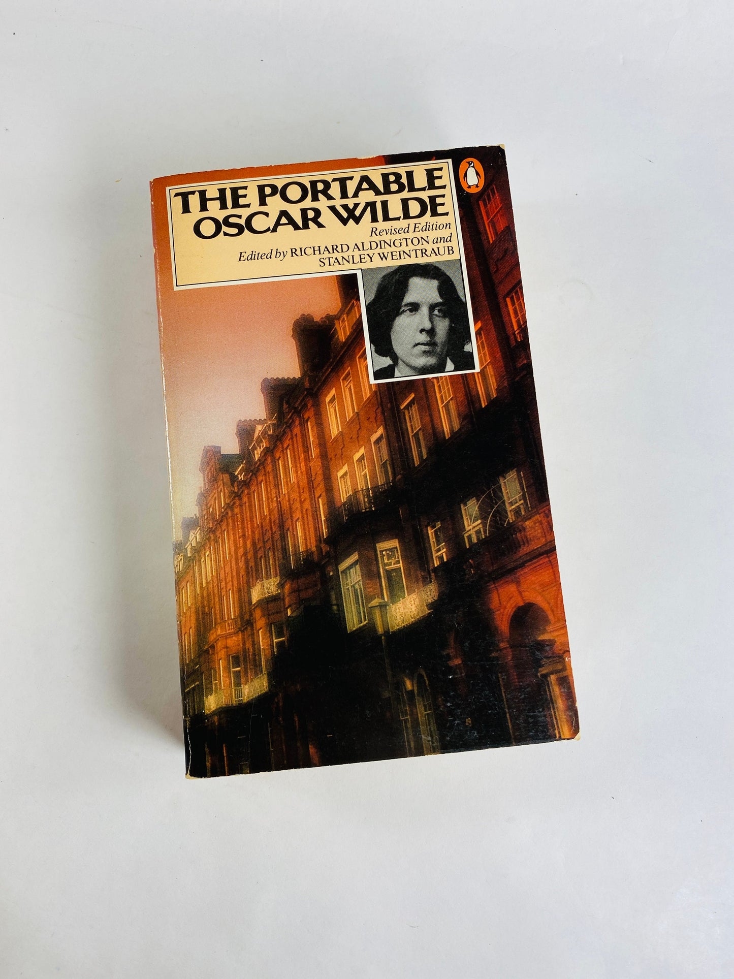 Portable Oscar Wilde vintage Penguin paperback book circa 1982 Picture of Dorian Gray Importance of Being Earnest Harlot's House