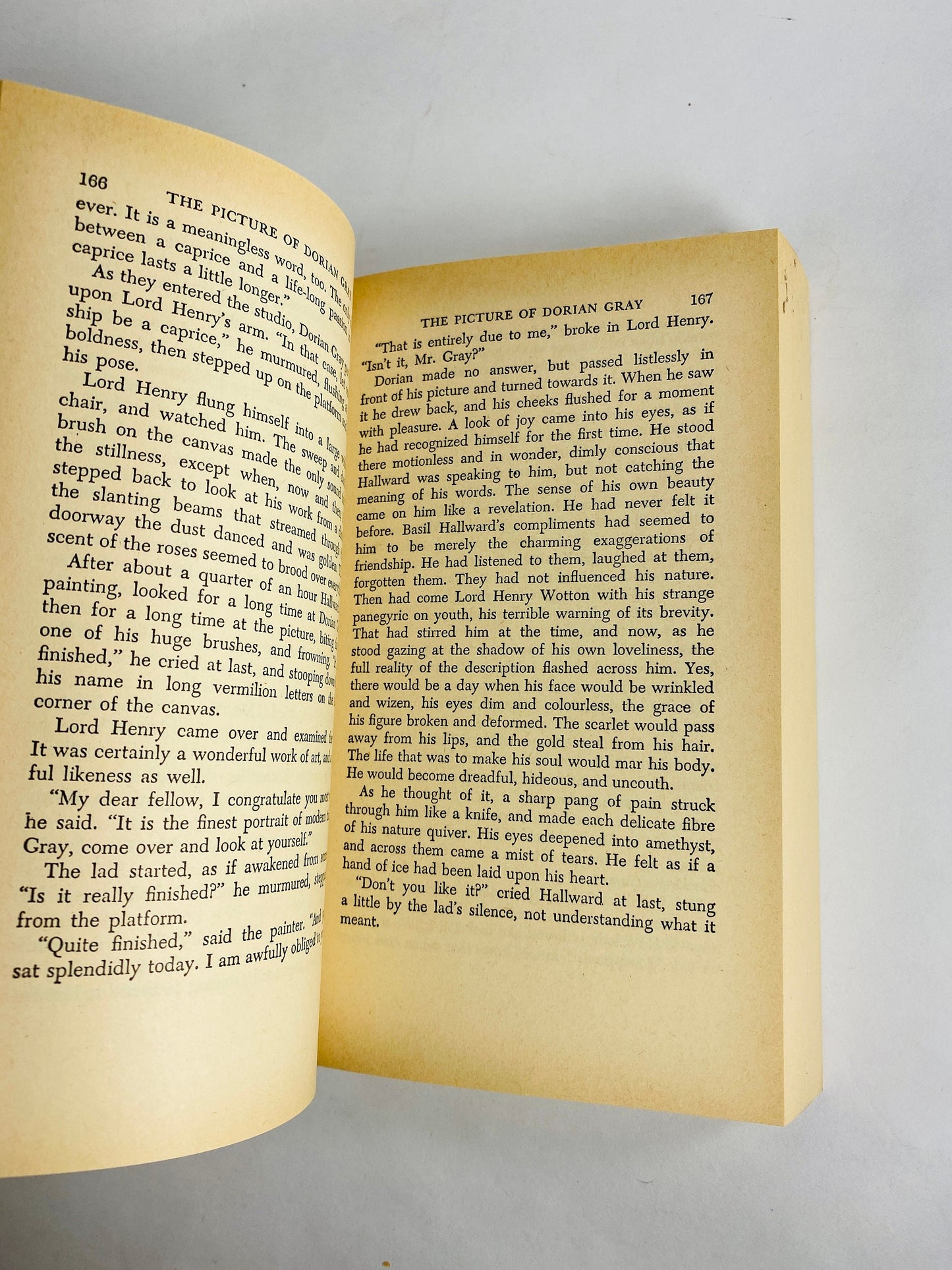 Portable Oscar Wilde vintage Penguin paperback book circa 1982 Picture of Dorian Gray Importance of Being Earnest Harlot's House