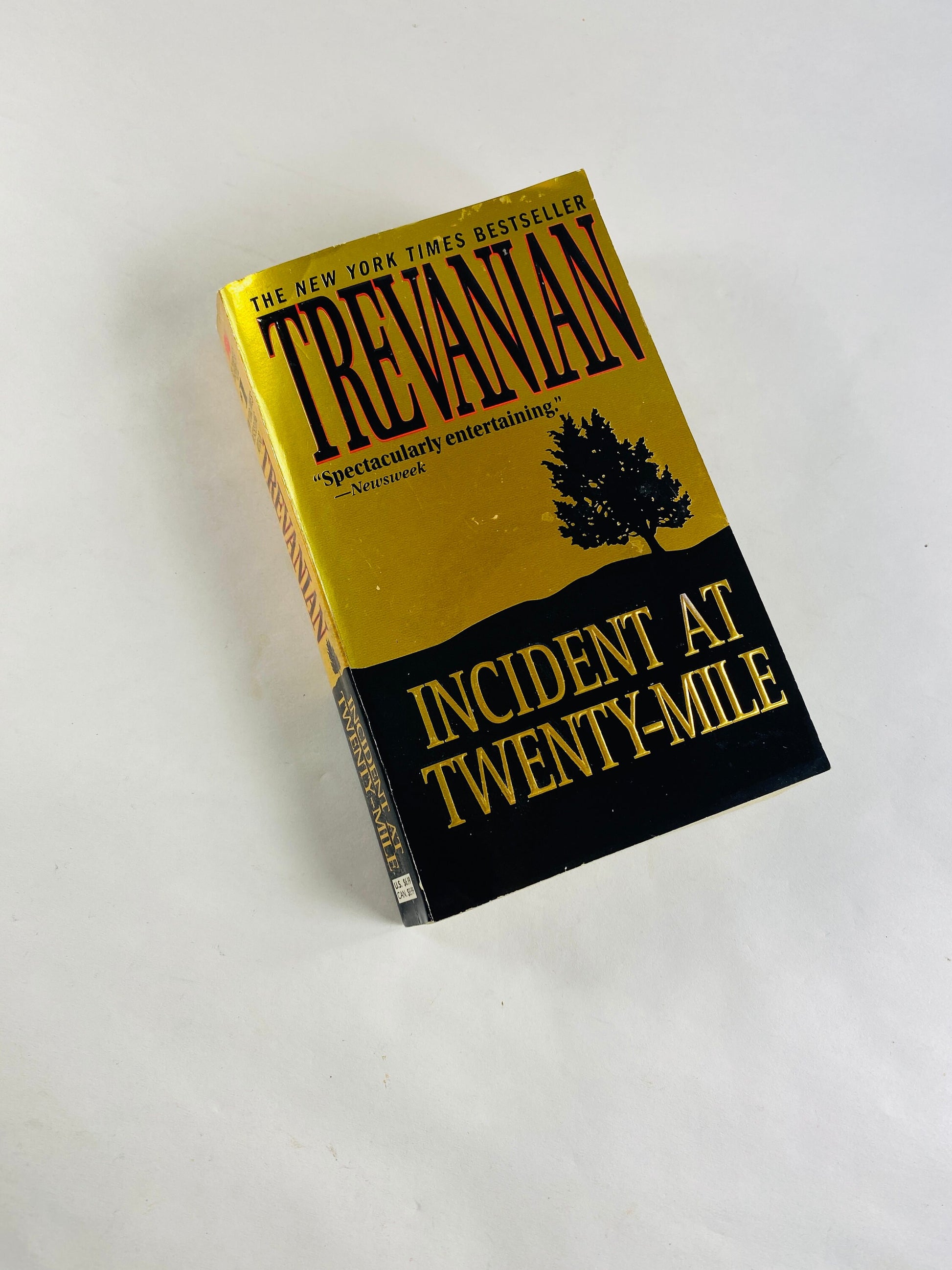Incident at Twenty-Mile vintage book by Trevanian American Western about a madman escaped from the Territorial Prison at Laramie