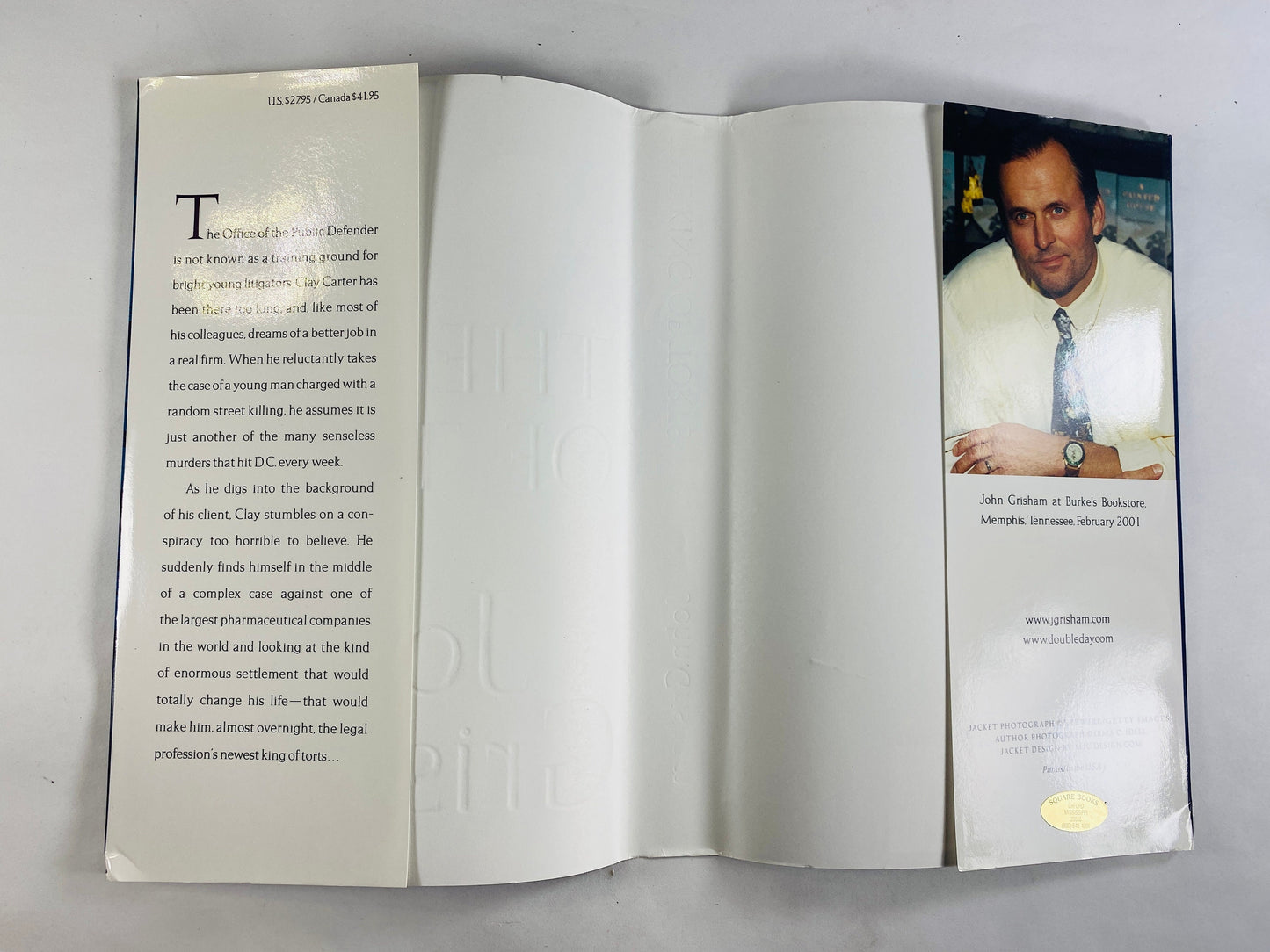 John Grisham SIGNED King of Torts First Edition vintage book circa 2003 Young lawyer in a complex case against large pharmaceutical company
