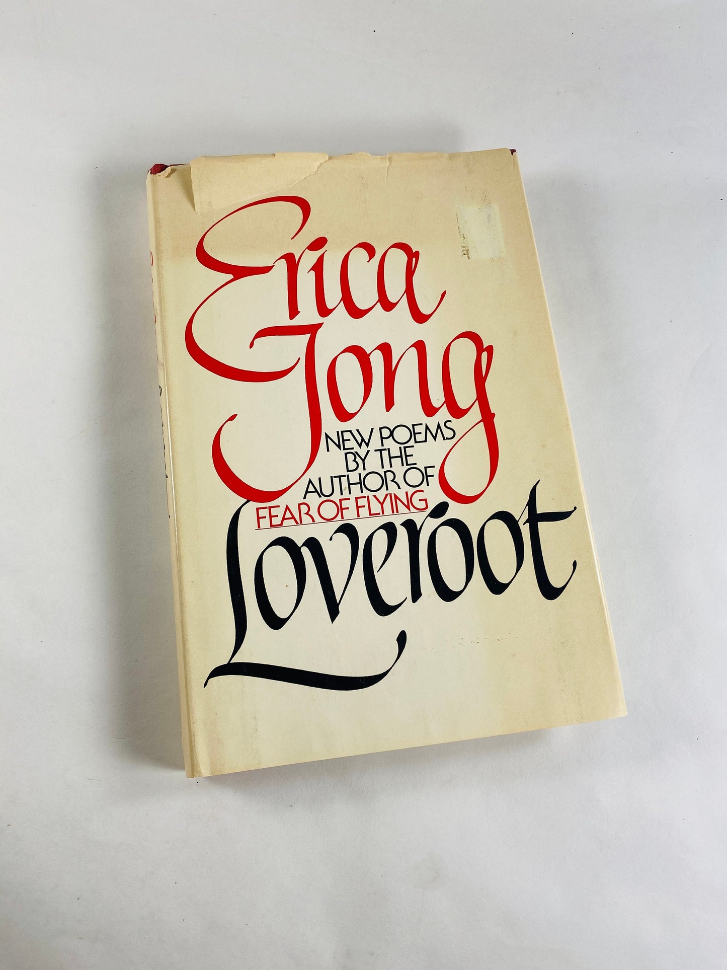 Loveroot vintage book by Erica Jong author of Fear of Flying circa 1975 Controversial feminism and sexuality. Book gift