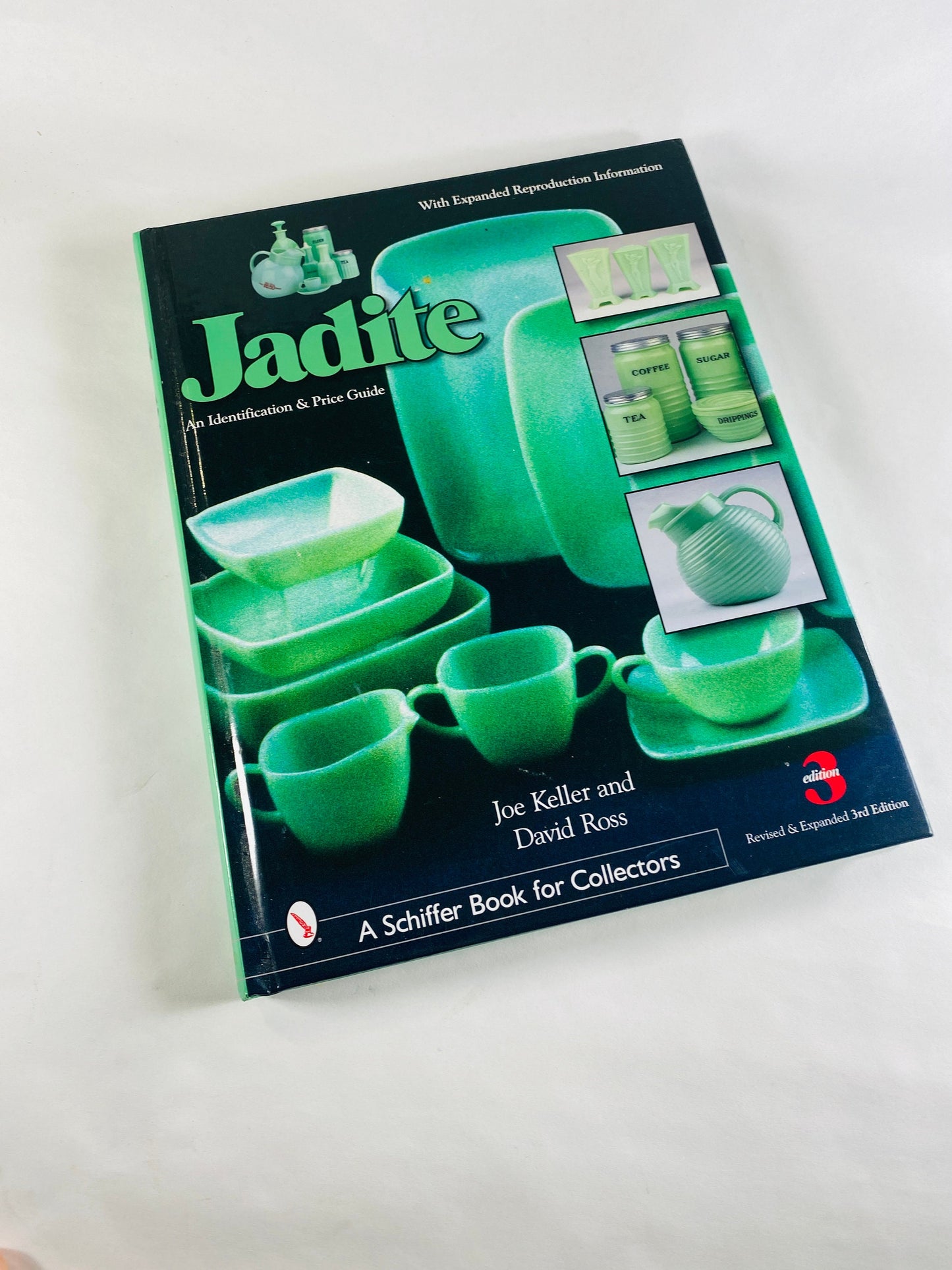 Jadite collector's guide by Joe Keller LARGE vintage book with company history and model list