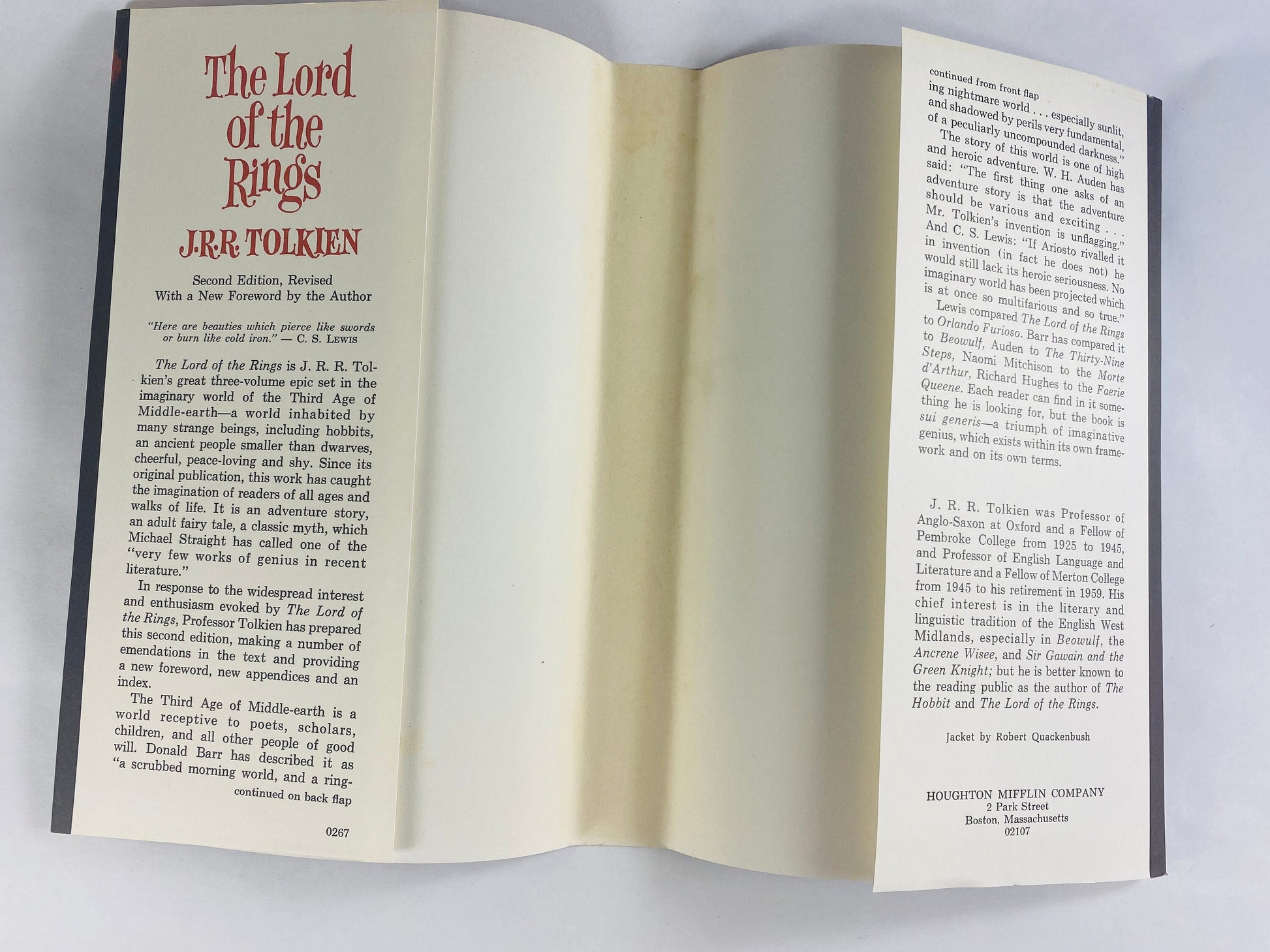 1967 Tolkien Two Towers Lord of the Rings vintage Black SECOND EDITION book Lord of the Rings Trilogy HMCO Two Towers