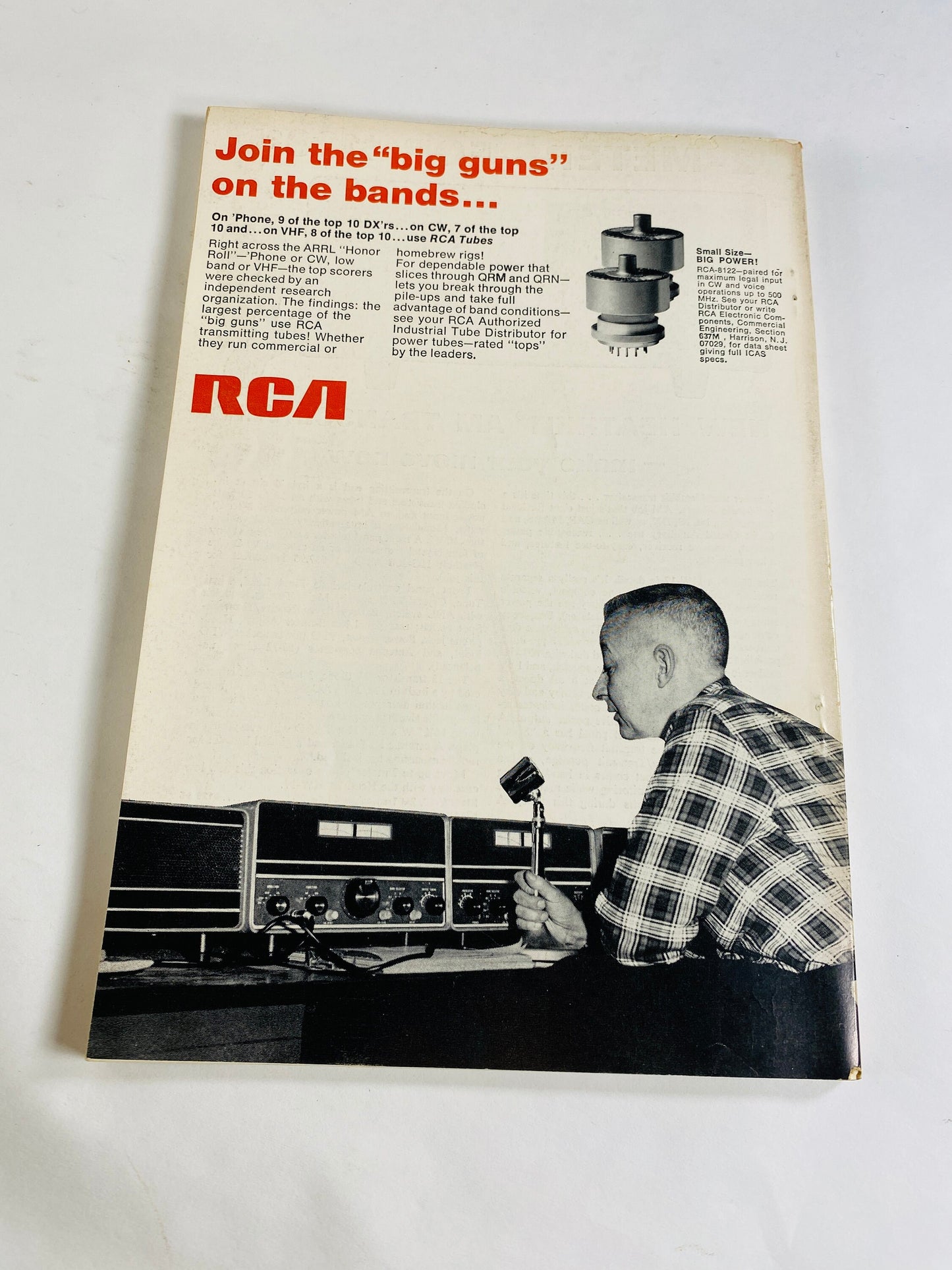 1968 AARL Radio vintage magazine Operator's Guide Amateur radio license. Electronic engineer gift. communications