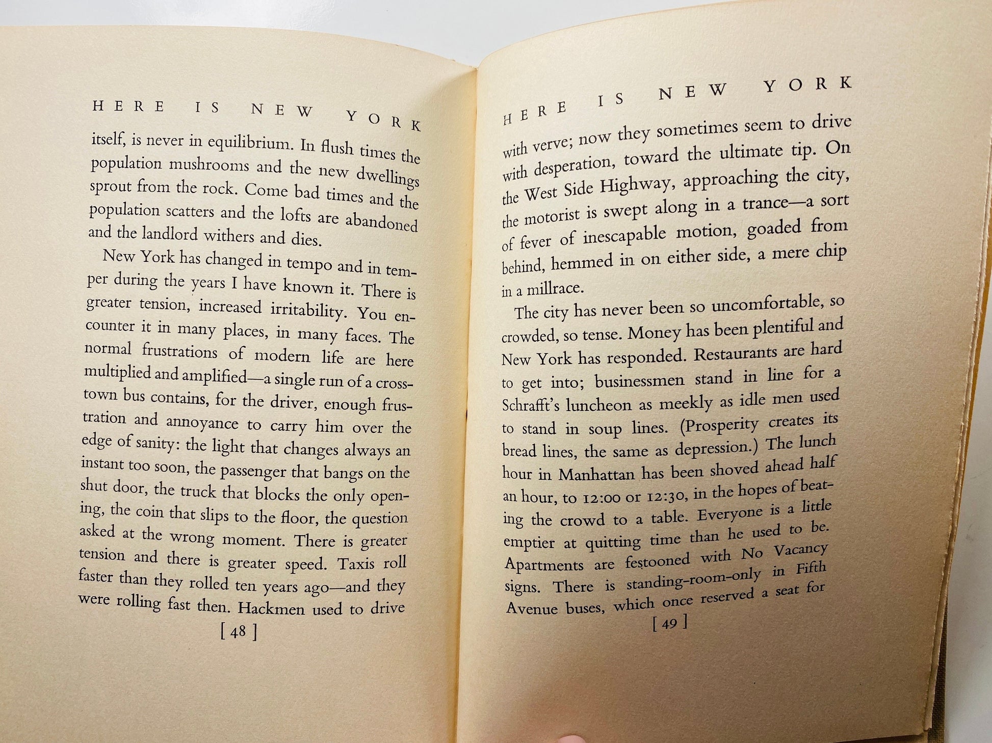 Here is New York vintage book by EB White FIRST EDITION circa 1949
