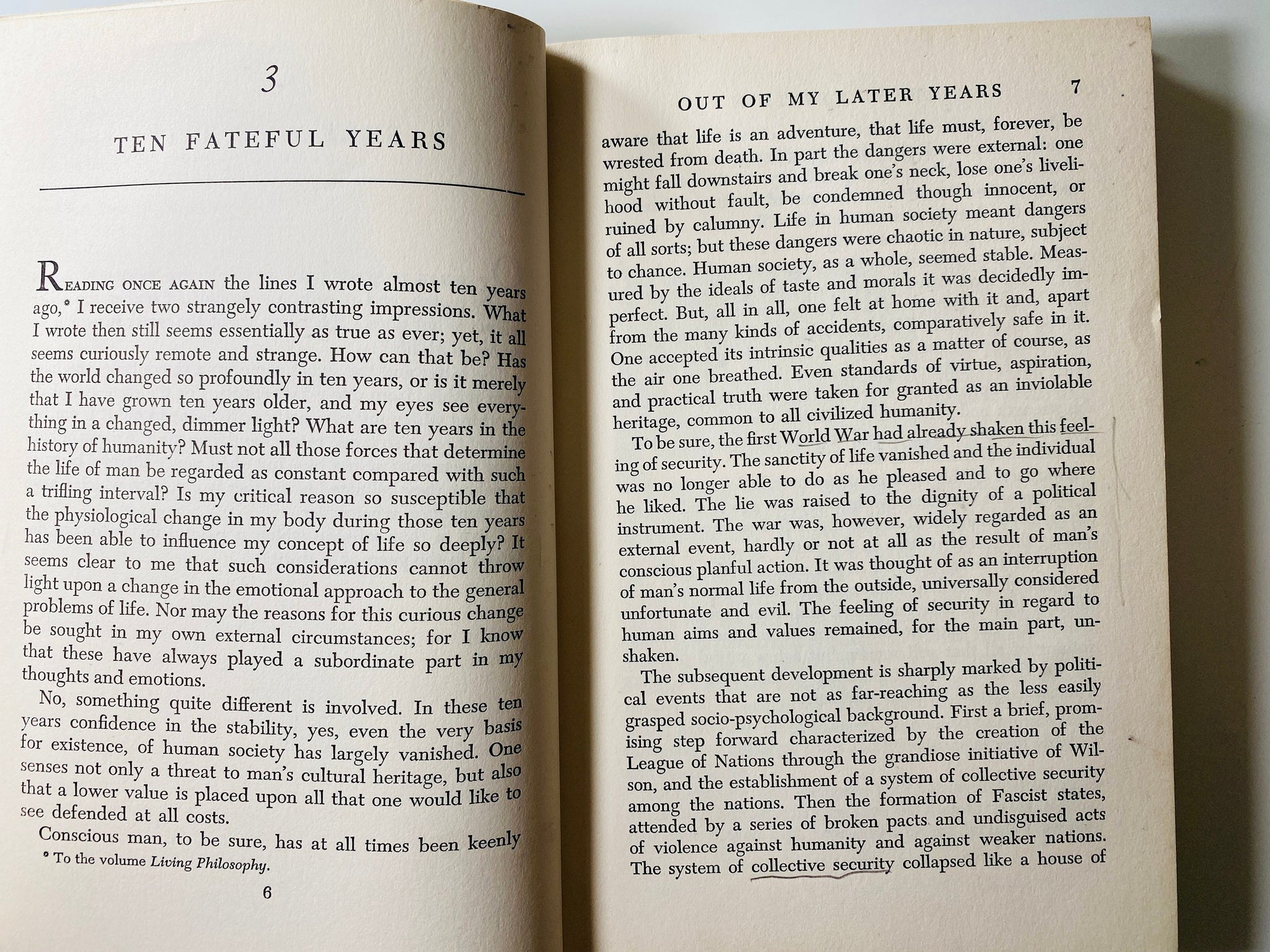 Out of My Later Years by Albert Einstein FIRST EDITION Vintage book circa 1950 Special and General Theory. Science mathematics gift