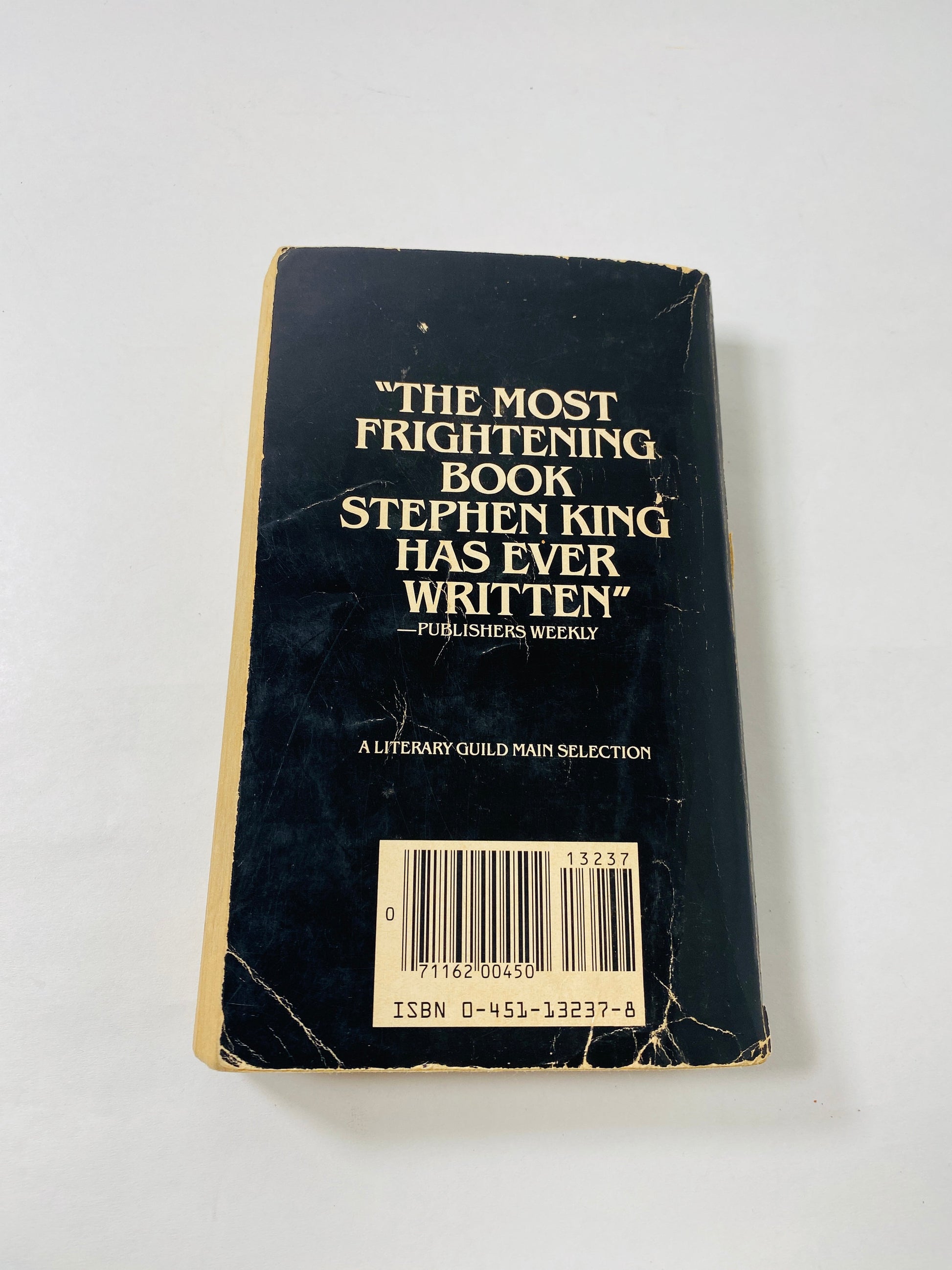 Pet Sematary by Stephen King. Vintage paperback book circa 1983. Horror & Literary Fiction. Book lover Goth Gift.
