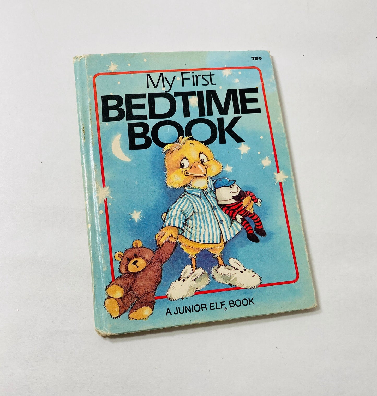 My First Bedtime Book Vintage book by Mary Packard FIRST EDITION Junior Elf Book circa 1987.