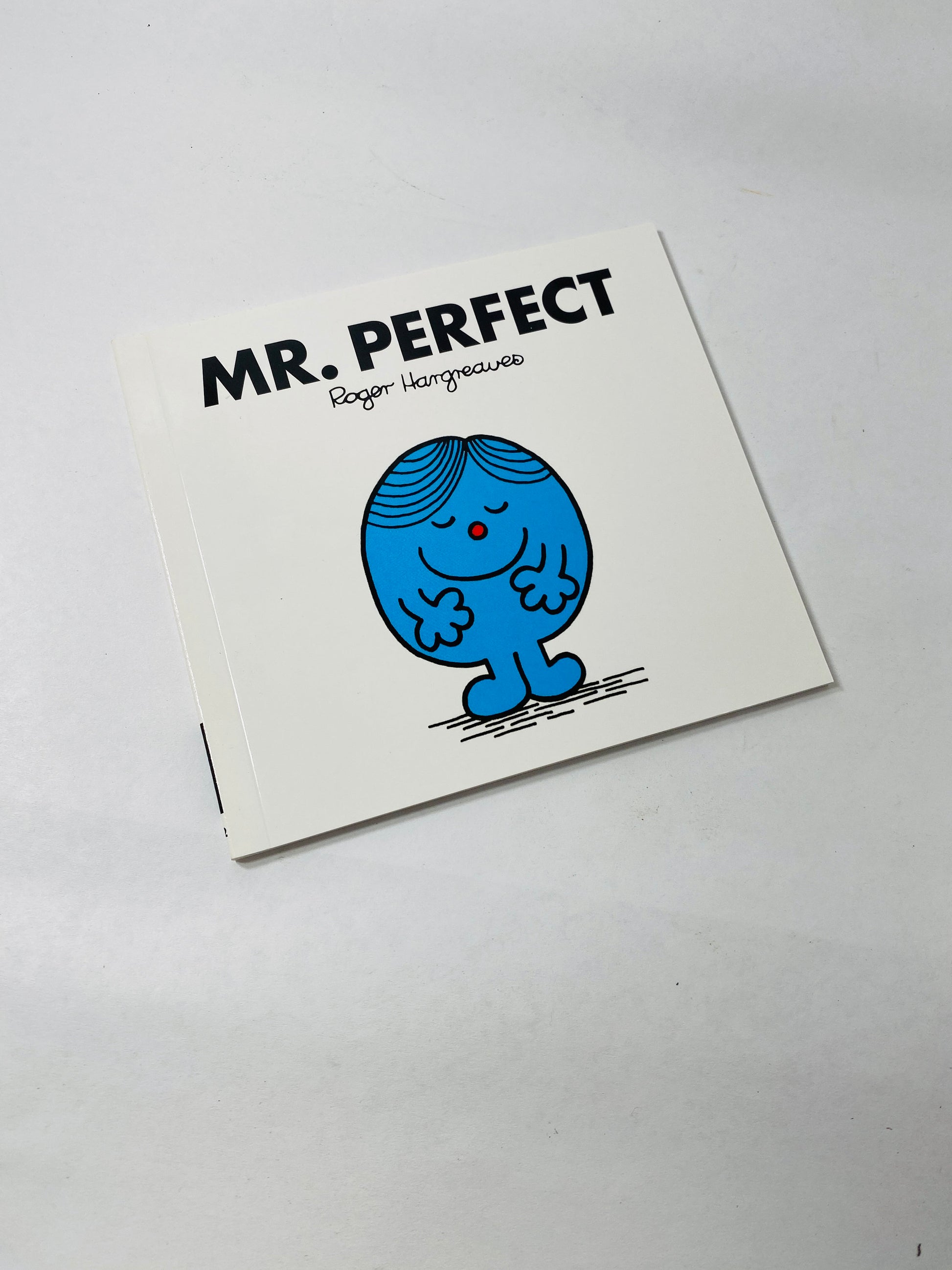 Mr. Lazy Mr Men vintage paperback books by Roger Hargreaves circa 1990 Children's books. Christmas stocking stuffer Cheerful Perfect Brave
