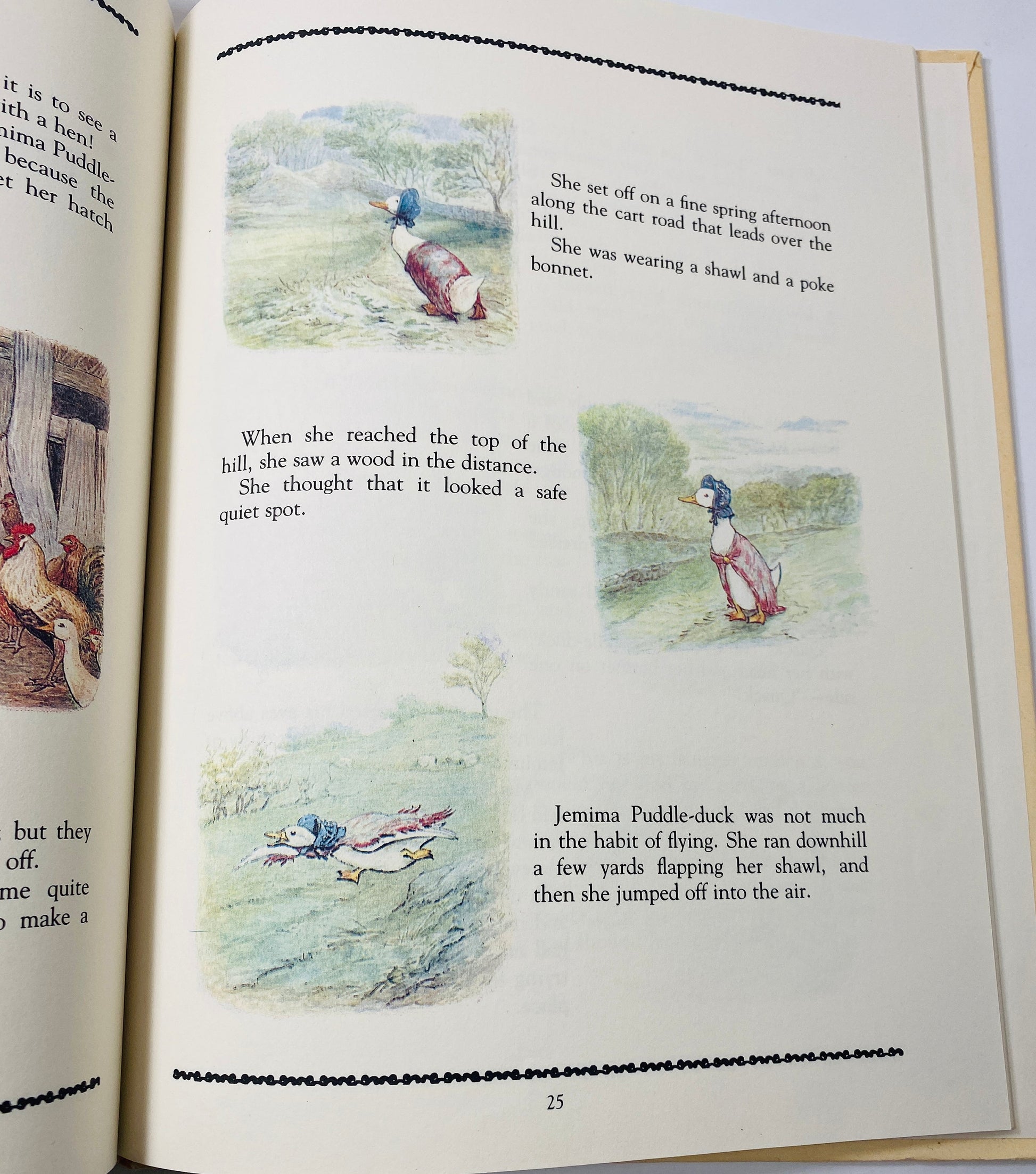 Classic Tales of Beatrix Potter Vintage Giant Treasury book circa 1984 original Peter Rabbit Adventures Christmas stocking stuffer LARGE