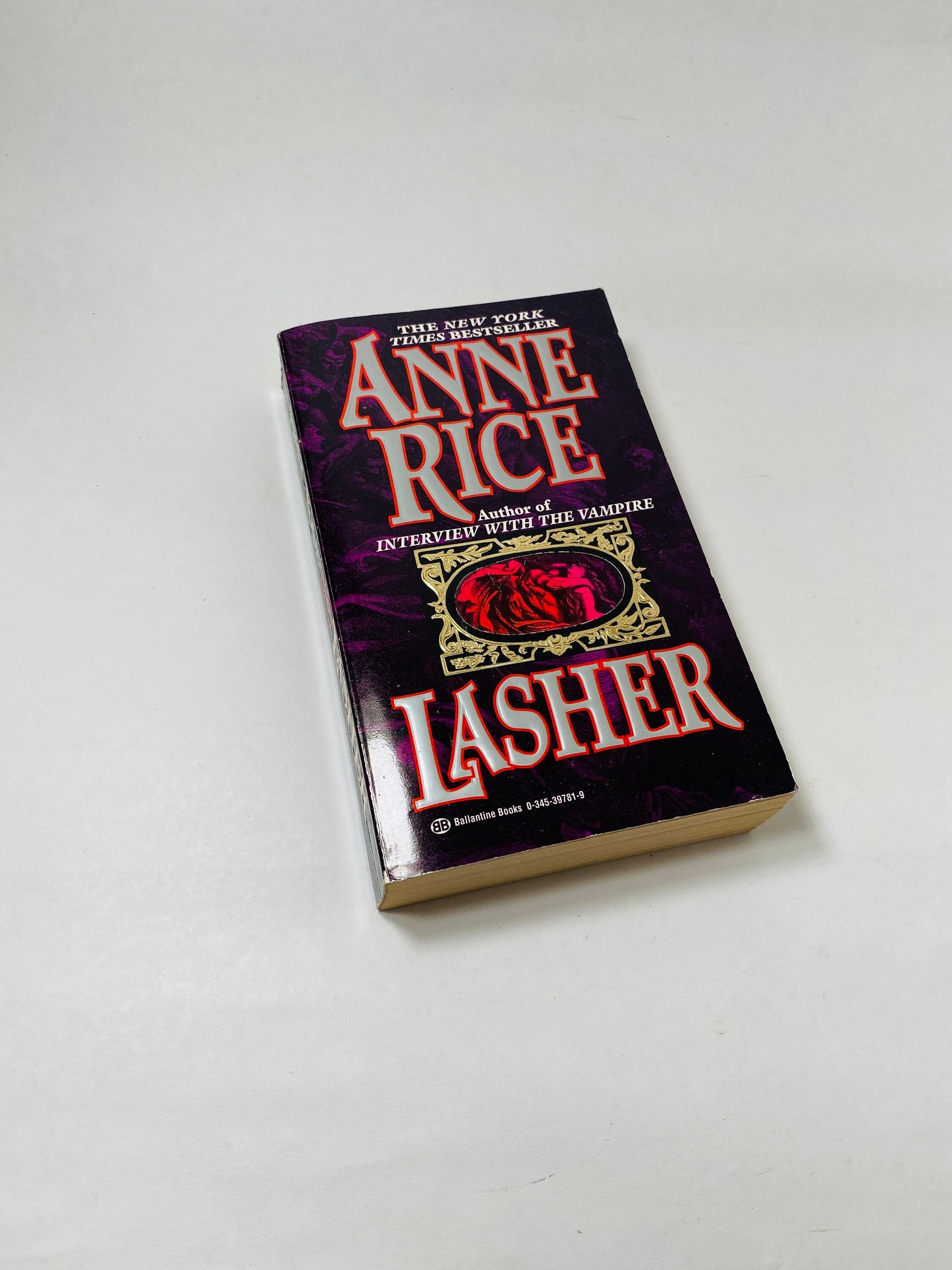 Anne Rice Memnoch the Devil Lasher vintage paperback books circa 1990s Taltos Cry to Heaven. Vampire Witch Halloween gothic decor emo